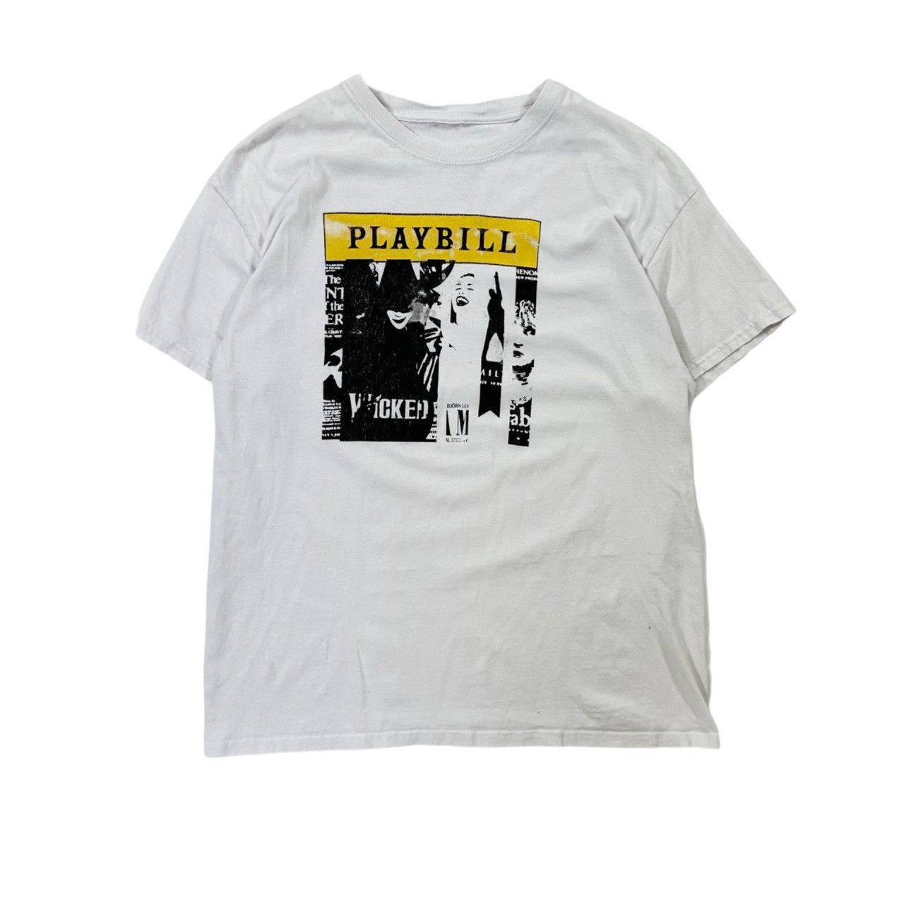 Vintage Vintage Playbill Wicked Graphic T Shirt Size US M / EU 48-50 / 2 - 1 Thumbnail