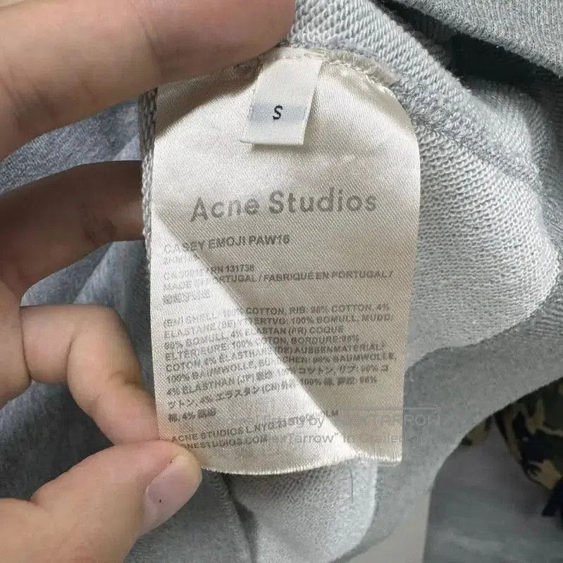 Acne Studios Acne Studios Grey Men's Knit Sweater. Size US S / EU 44-46 / 1 - 4 Thumbnail