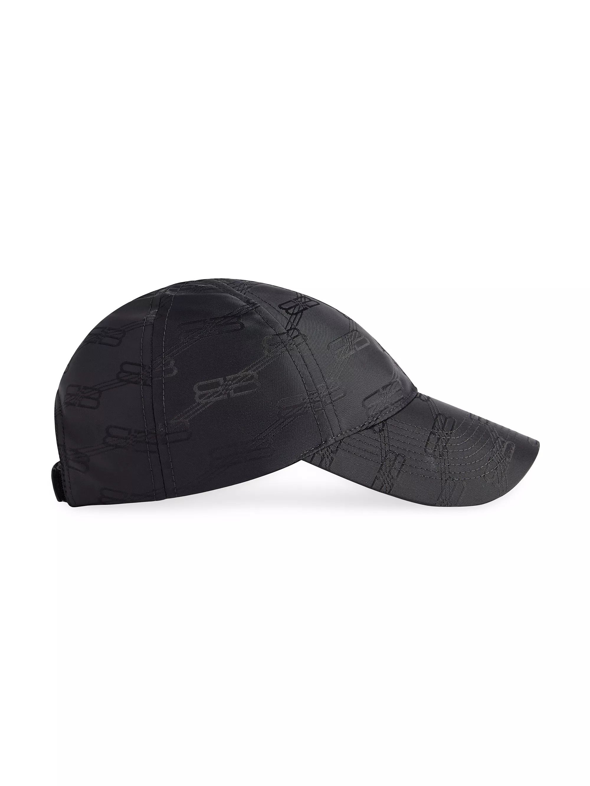 Balenciaga o1srvl11e0425 Size: L / BB Monogram Hat / Cap in Black Size ONE SIZE - 3 Thumbnail