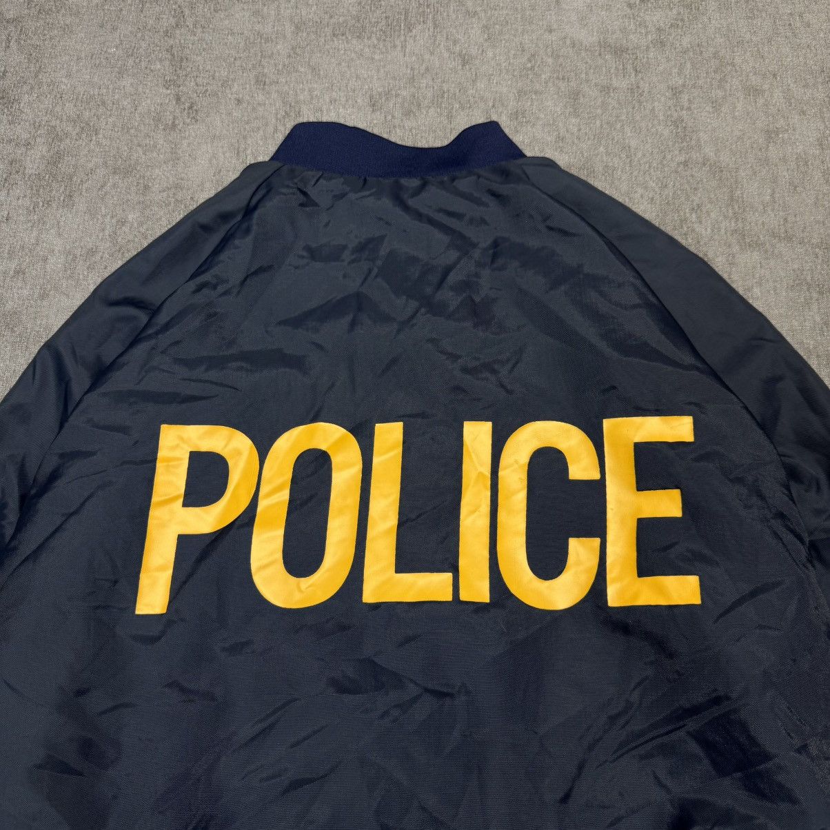 Vintage Vintage Bomber Jacket “Police” made in USA Size US XL / EU 56 / 4 - 2 Thumbnail
