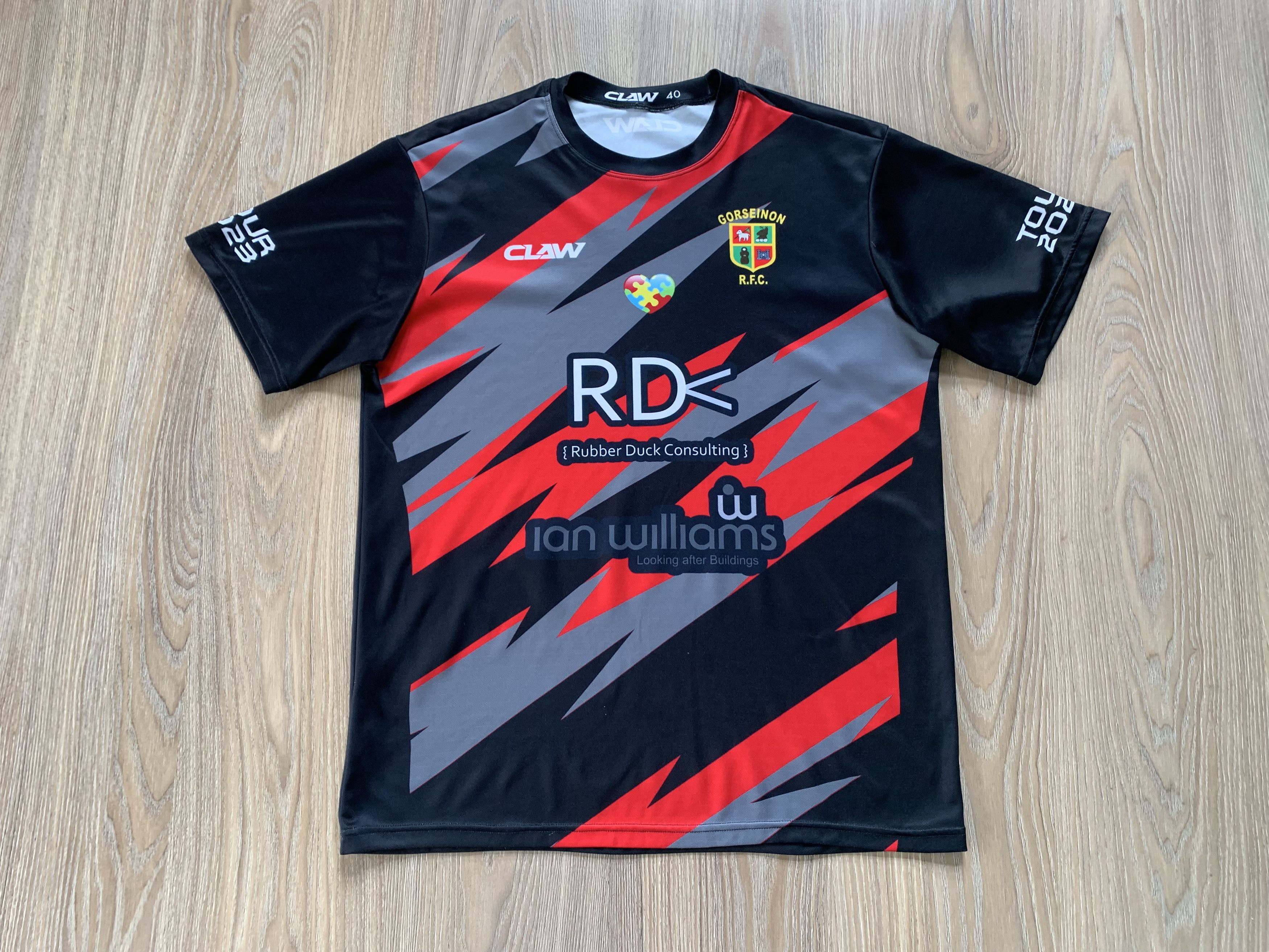 Other Claw 40 Gorseinon R.F.C. Rugby Shirt Size US M / EU 48-50 / 2 - 3 Thumbnail