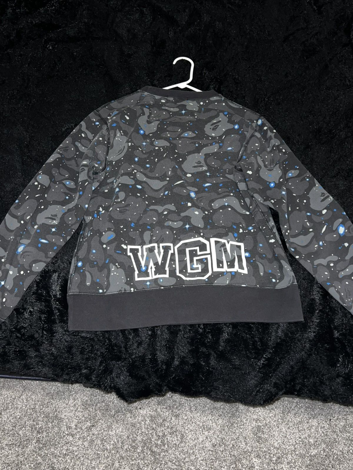 Bape Space Camo Bape Crewneck *RARE* Size US L / EU 52-54 / 3 - 2 Thumbnail