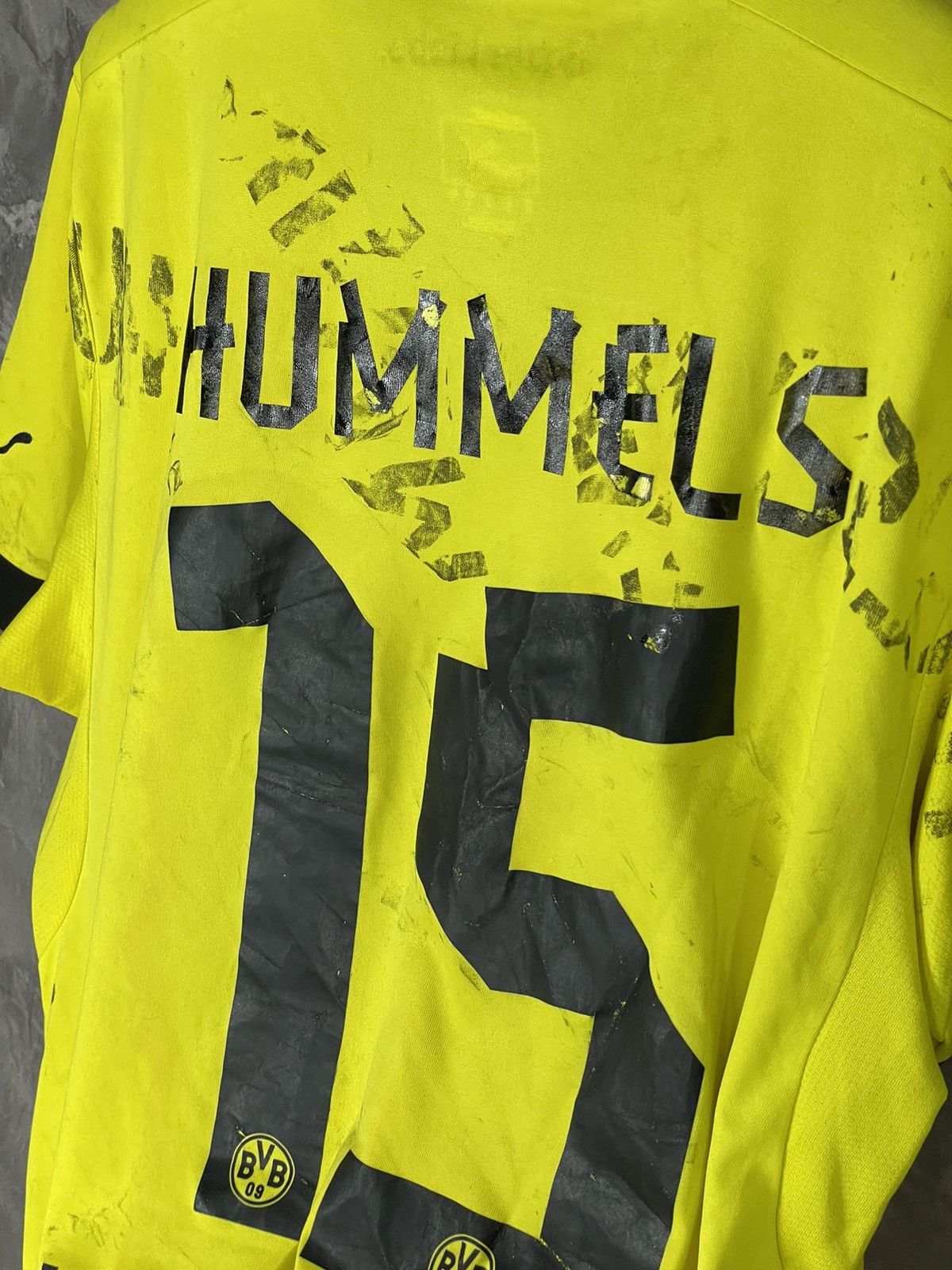 Puma Football Soccer BORUSSIA DORTMUND Rare Home Jersey Size US M / EU 48-50 / 2 - 12 Thumbnail