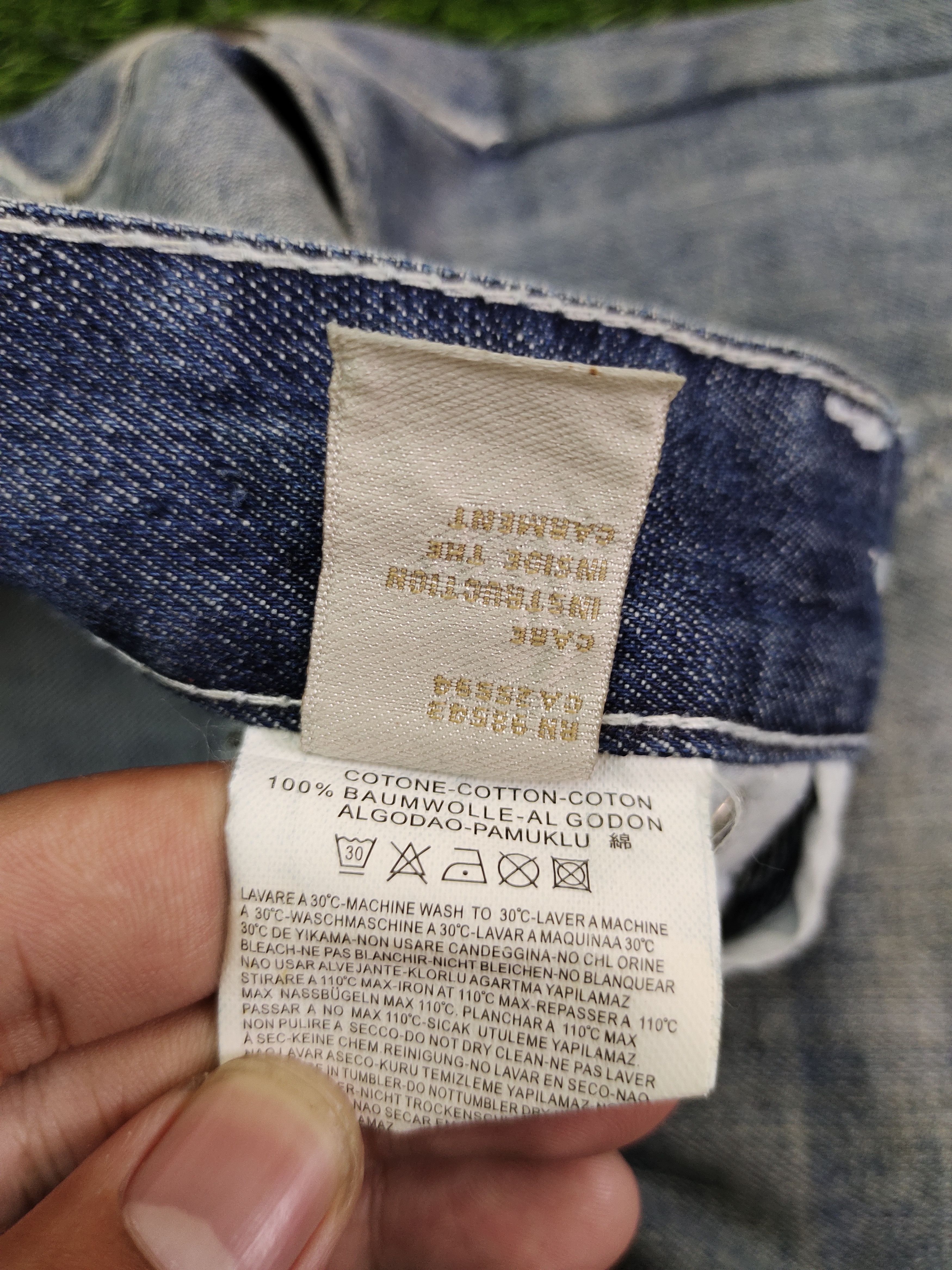 Diesel Vintage Diesel Sun Faded Denim Jeans Streetwear Y2k Size US 30 / EU 46 - 18 Thumbnail