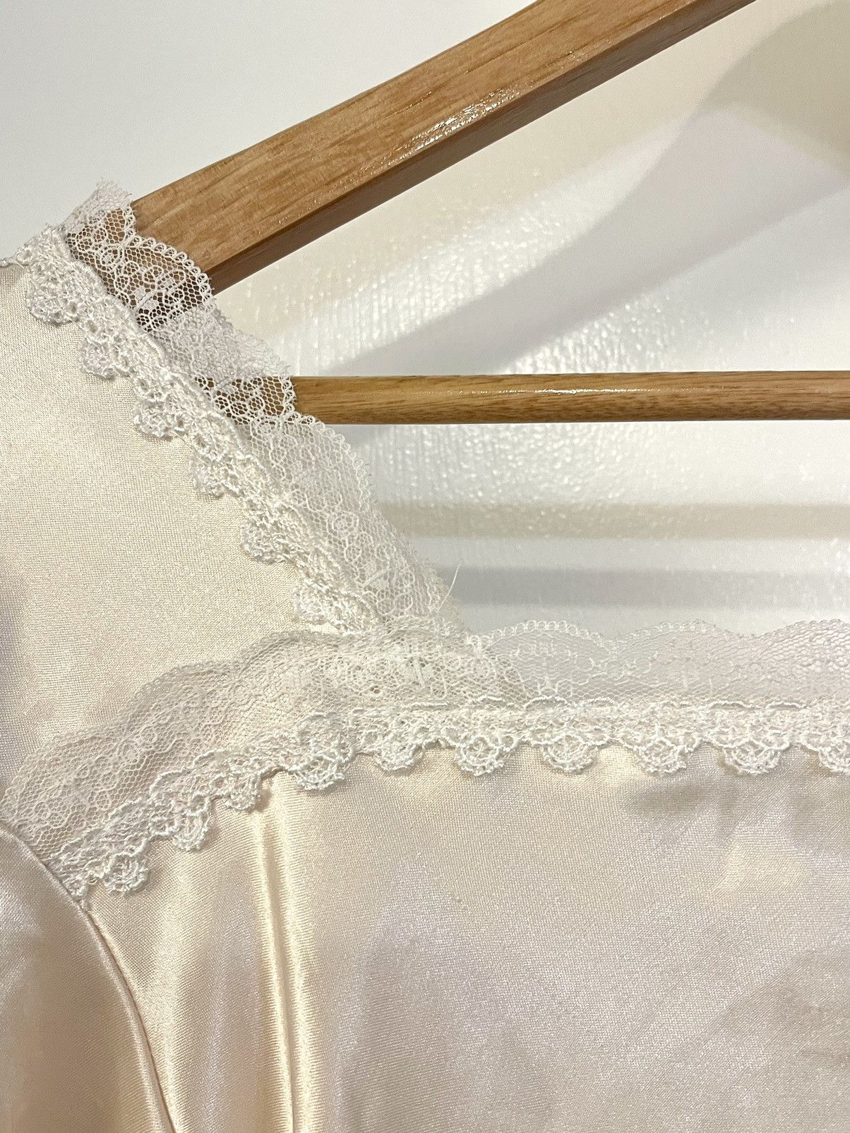 Dior Vintage Satin Silk Lace Dior Nightgown Size L / US 10 / IT 46 - 5 Thumbnail