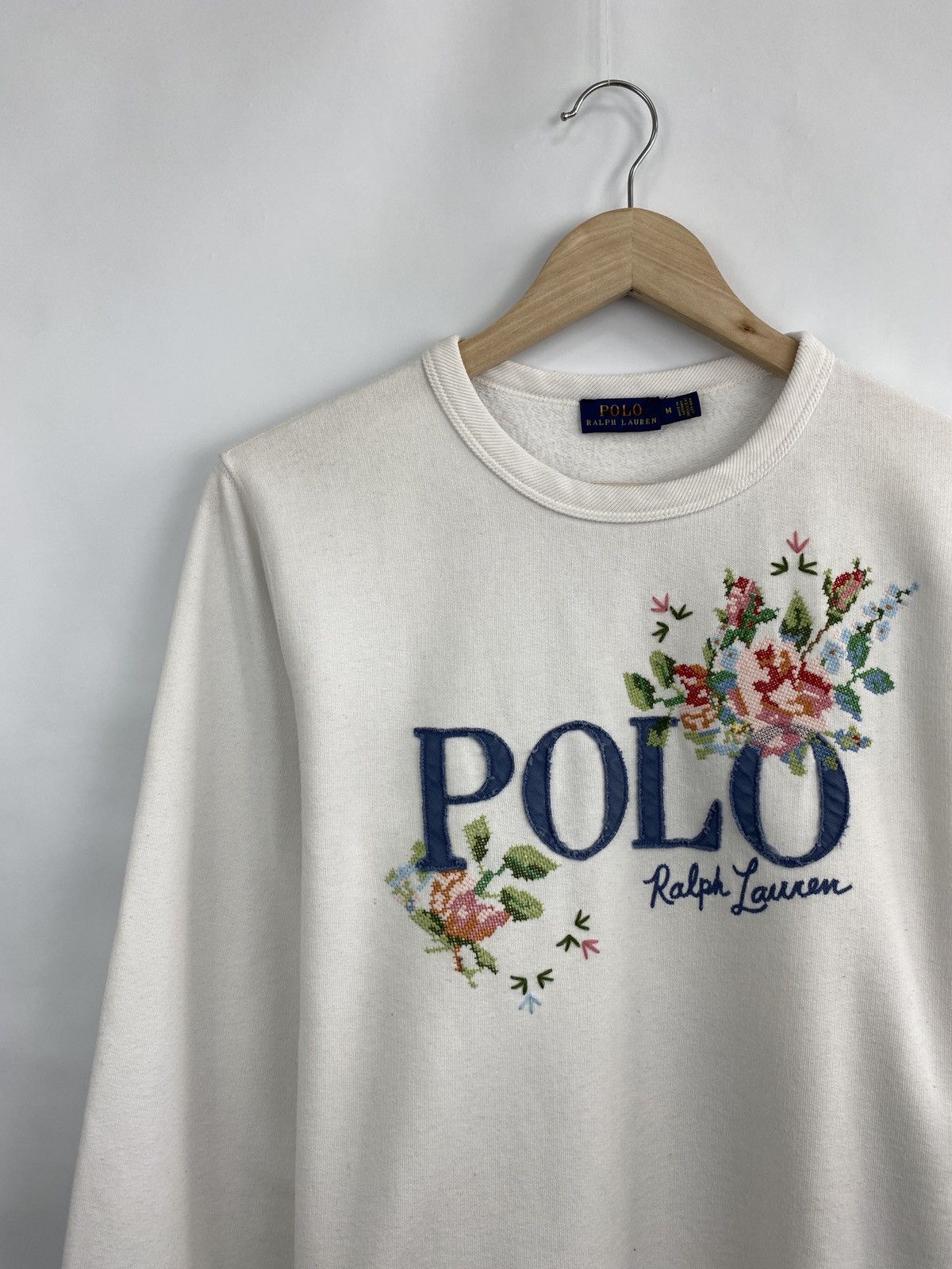 Polo Ralph Lauren 🇺🇸 Floral Ralph Lauren Woman Sweatshirt rare retro hype Y2K Size M / US 6-8 / IT 42-44 - 2 Thumbnail