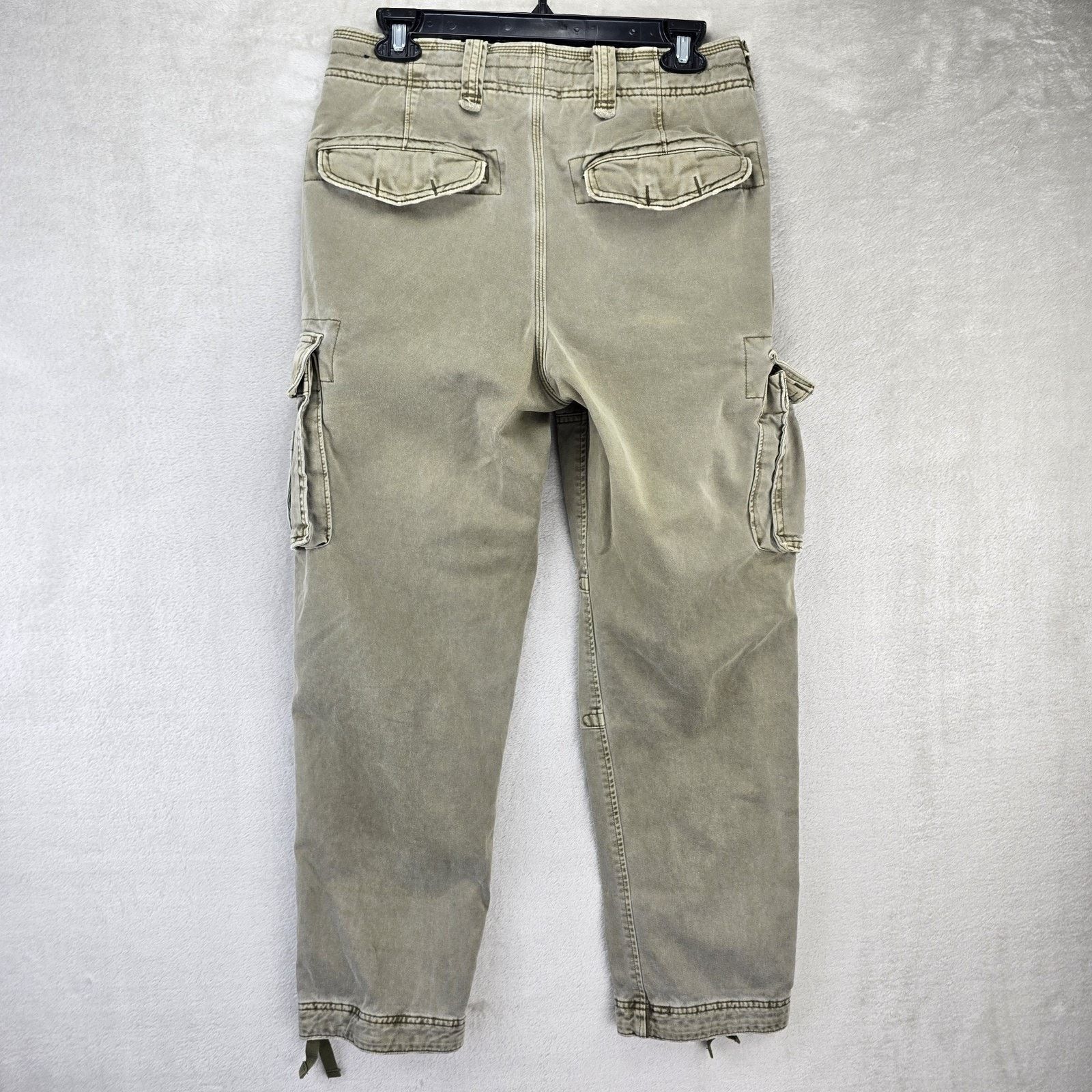 Abercrombie & Fitch VTG Abercrombie & Fitch Pants 30x28 Paratrooper Cargo Y2K Size US 30 / EU 46 - 10 Thumbnail