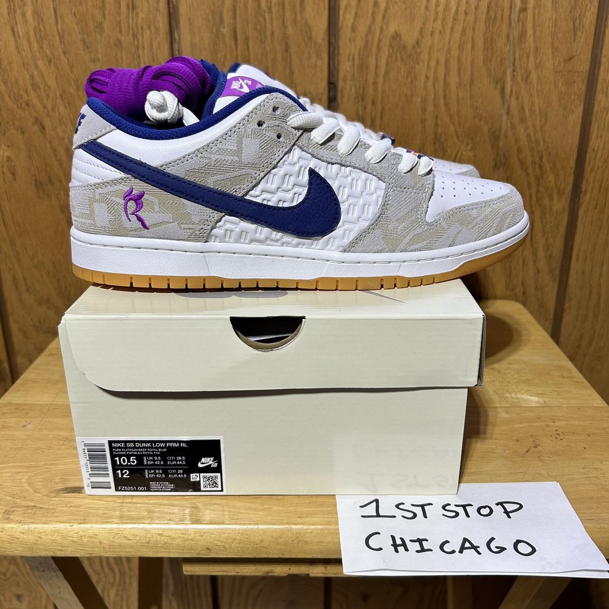 Designer × Nike Nike SB Dunk Low Rayssa Leal Size 10.5 FZ5251-001 NEW Size US 10.5 / EU 43-44 - 1 Thumbnail