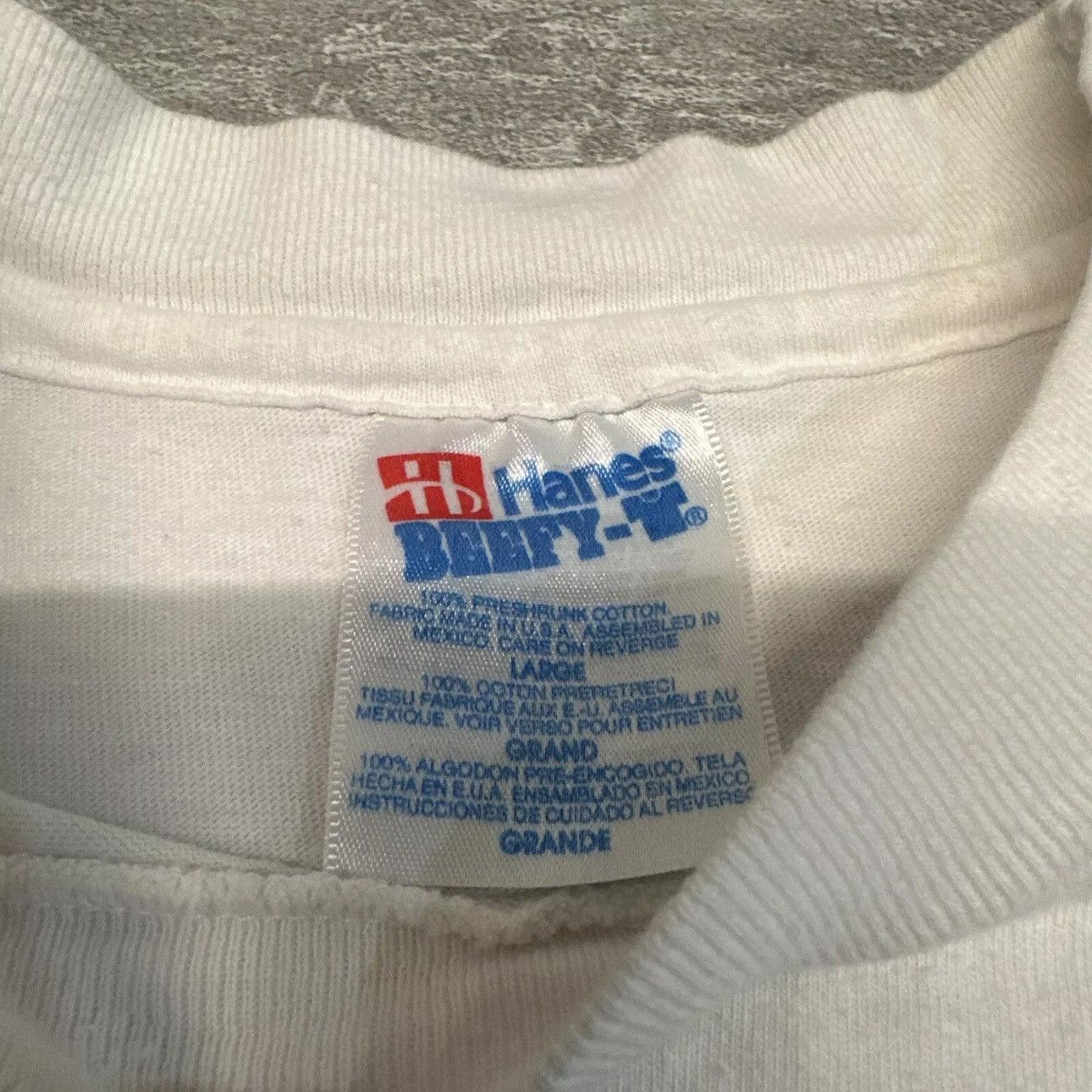 Hanes × Vintage Vintage 90s Toolies Country Saloon Club Single Stitch Shirt Size US L / EU 52-54 / 3 - 6 Thumbnail