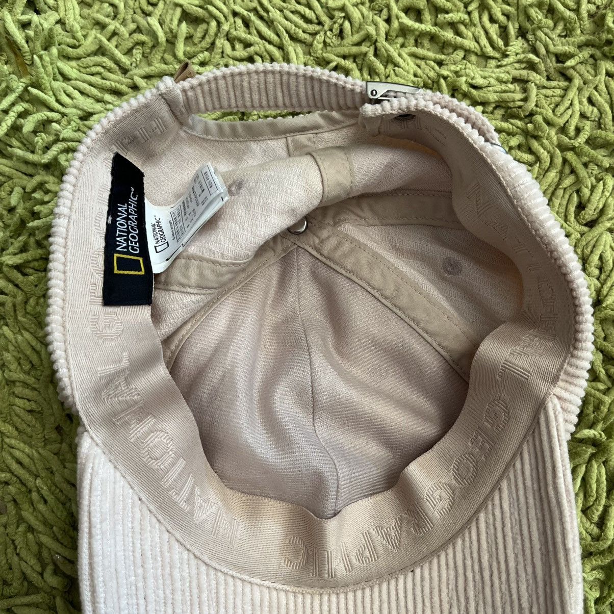 Japanese Brand National geographic corduroy hat Size ONE SIZE - 6 Thumbnail
