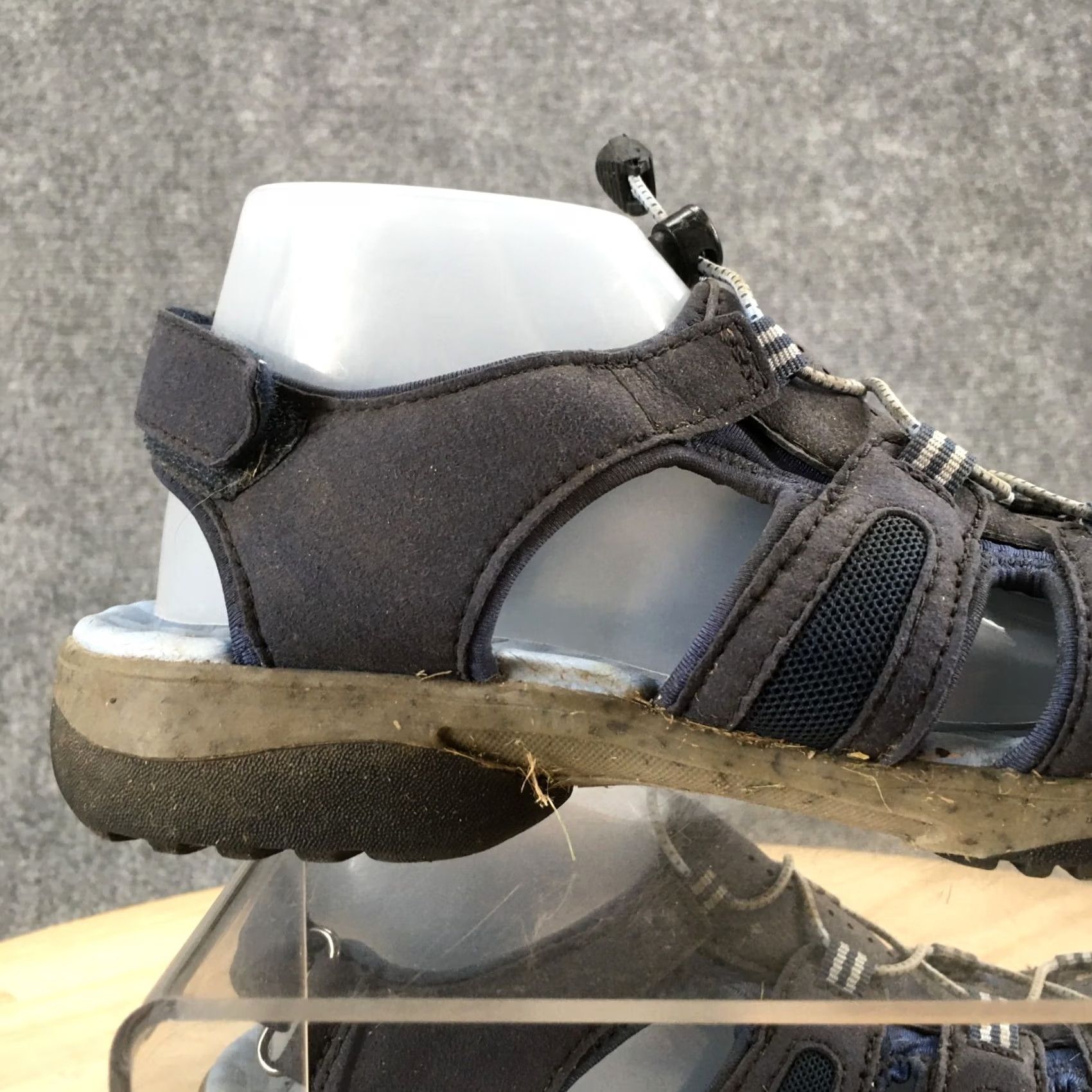 Clarks Clarks Sandals Womens 6.5 M Tuvia Maddee Fisherman Hiking Flats Blue Closed Toe Shoes Size US 7 / IT 37 - 6 Thumbnail