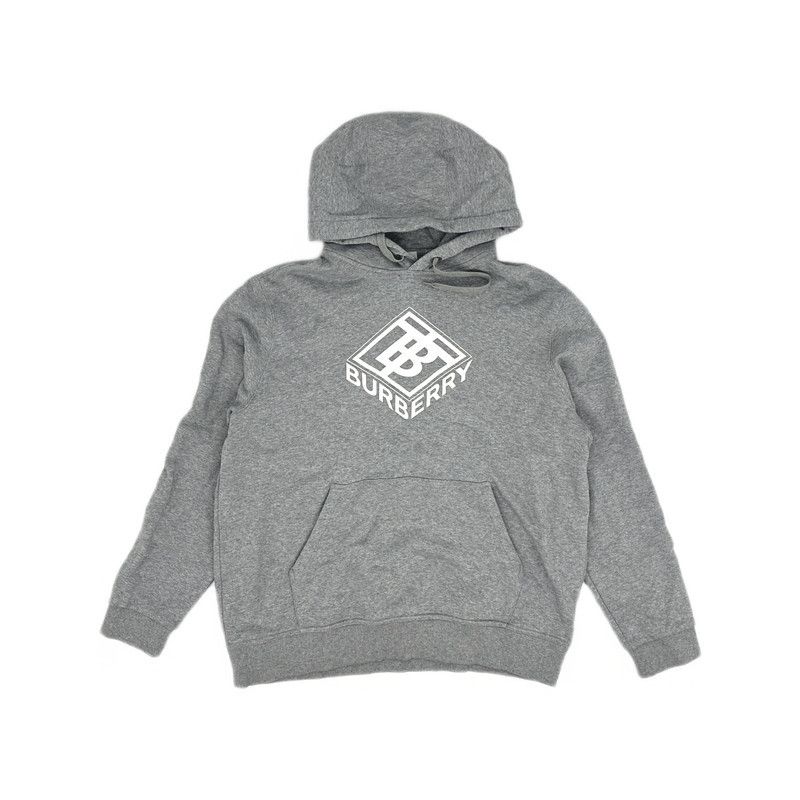 Burberry Burberry Logo Hooded Sweatshirt for Men 0079 Size US XL / EU 56 / 4 - 1 Thumbnail