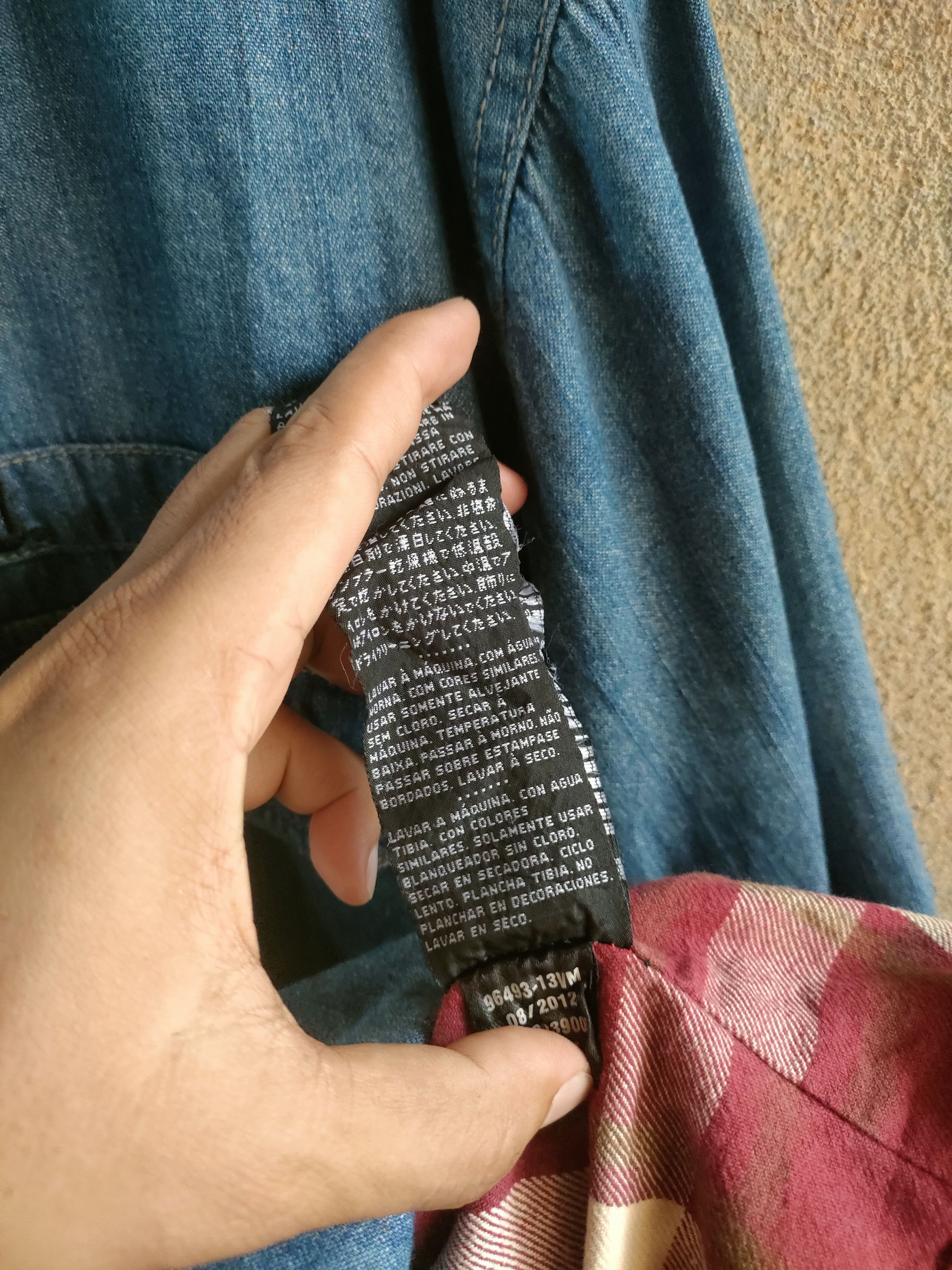 Harley Davidson Harley Davidson Flannel Denim Size US L / EU 52-54 / 3 - 8 Thumbnail