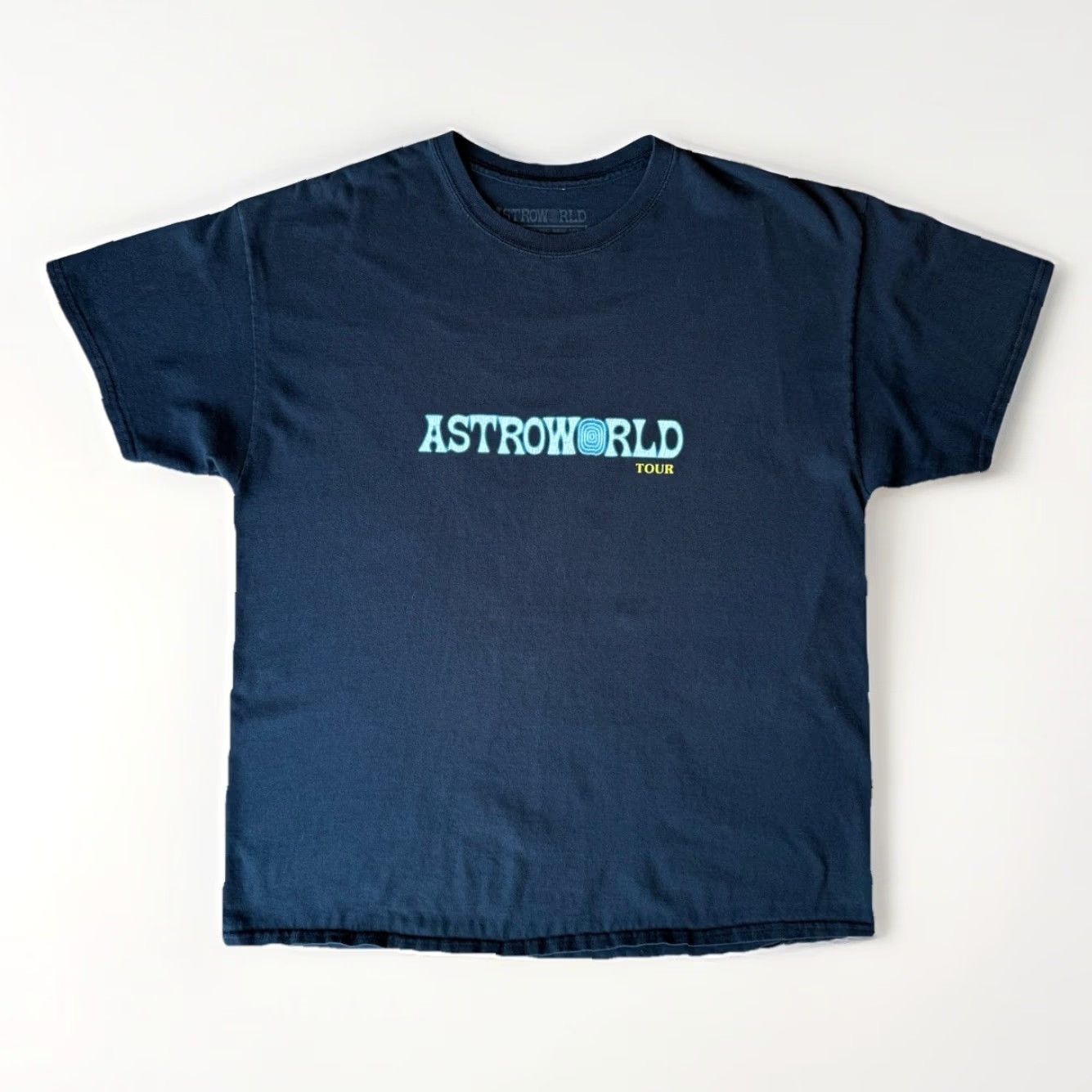 Travis Scott Travis Scott Astroworld Shirt Large Black Houston Streetwear Hip Hop Tour Merch Shirt Mens Short Sleeve Crew Neck Knit Cotton Logo Print Vintage: No Size US L / EU 52-54 / 3 - 2 Thumbnail