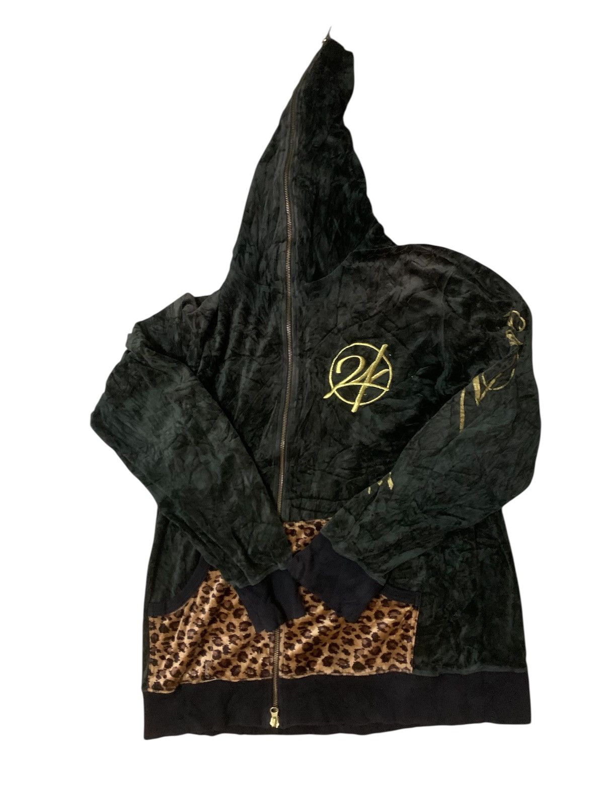 Japanese Brand 24 Carats Fleece Hoodies Size US M / EU 48-50 / 2 - 2 Thumbnail