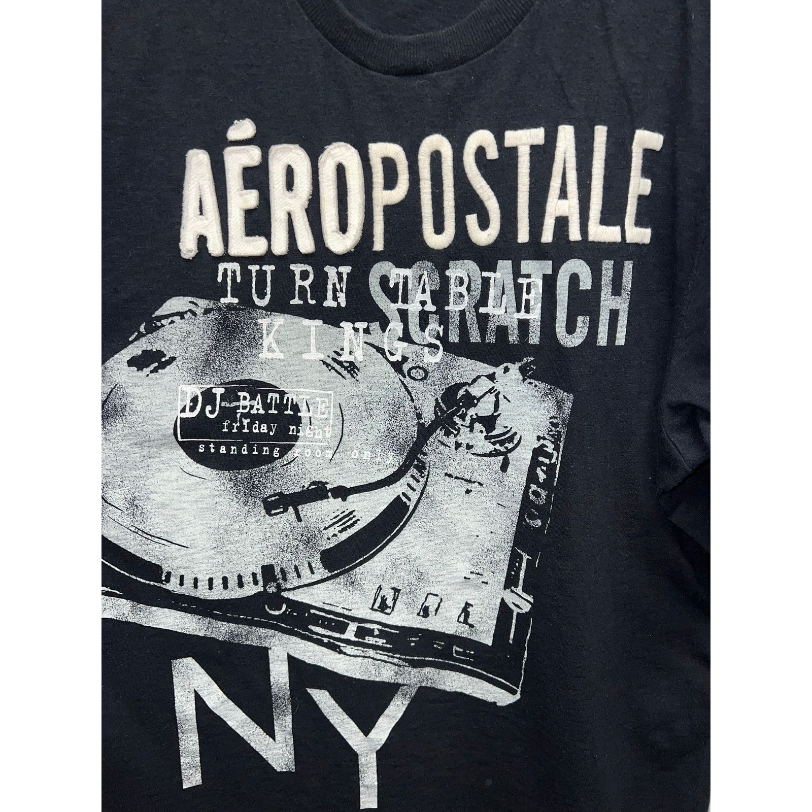 Vintage Aeropostale Turn Table Kings Shirt DJ Battle Music Tee XL Size US XL / EU 56 / 4 - 4 Thumbnail