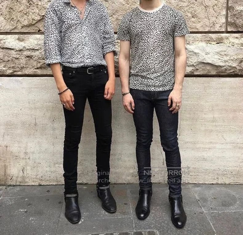 Saint Laurent Paris Saint Laurent Babycat Leopard Print T-shirt. Size US XL / EU 56 / 4 - 6 Thumbnail