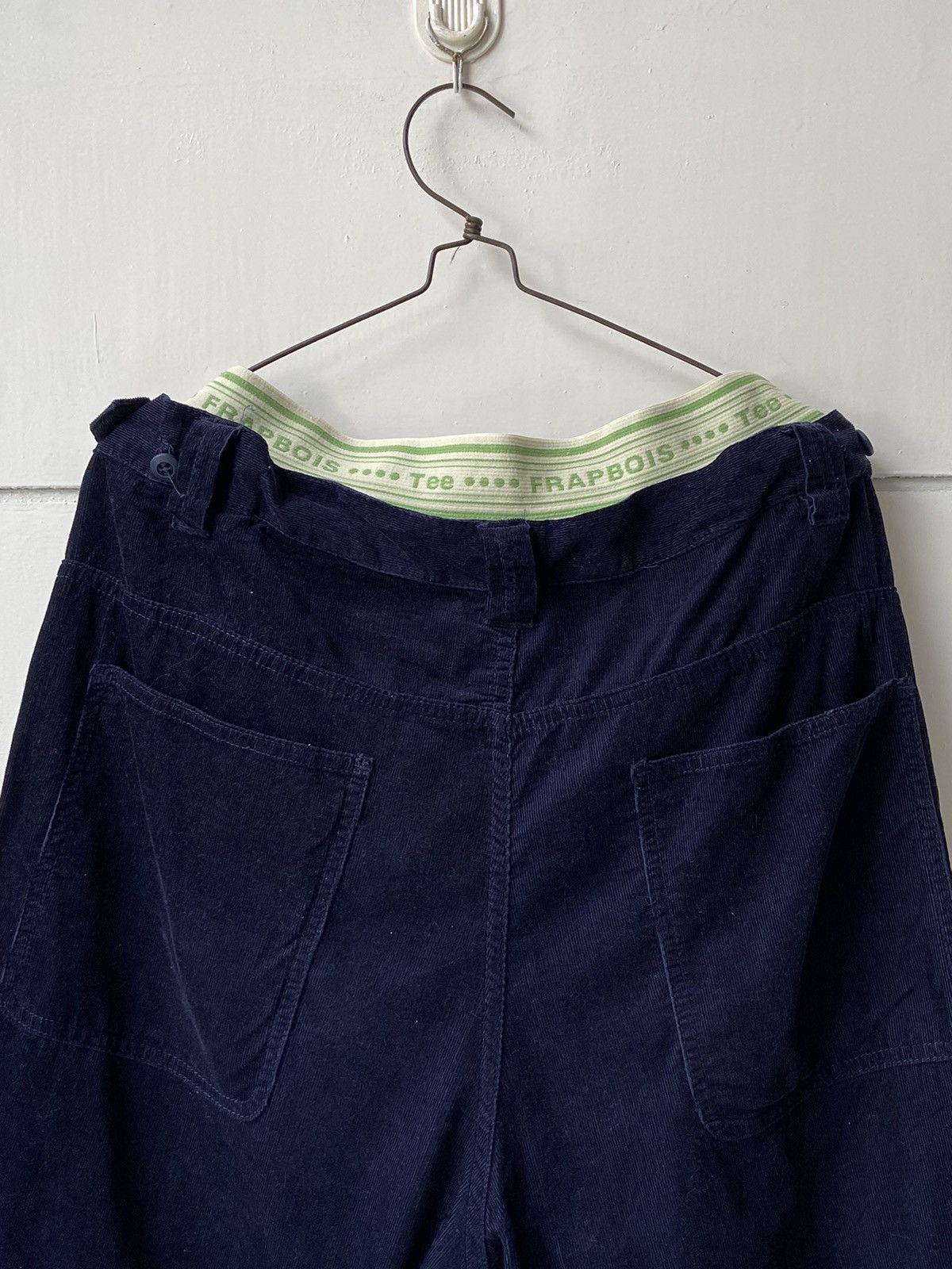 Frapbois × Hysteric Glamour × Issey Miyake FRAPBOIS Navy Long Pants Size US 31 - 2 Thumbnail