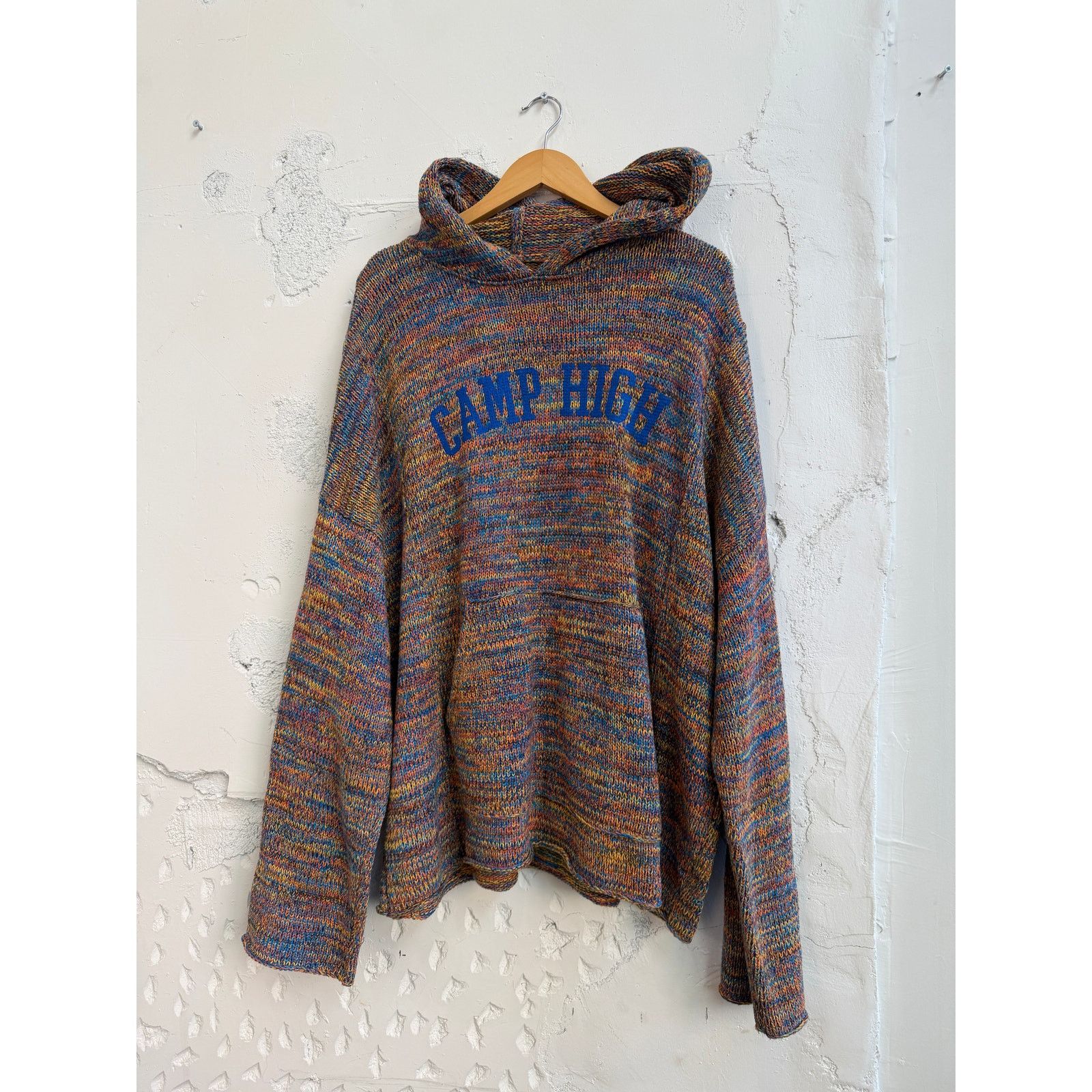 Camp High Multi Color Knit Hoodie
