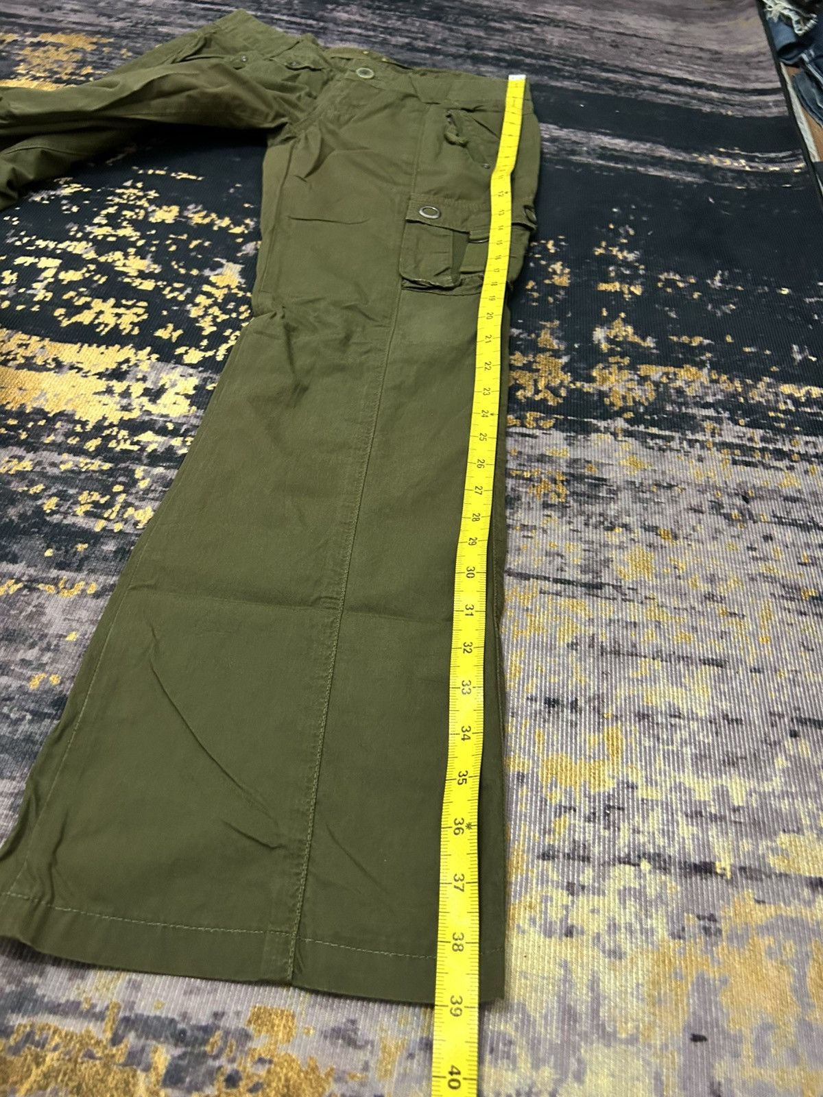 Japanese Brand Sweet Camel Cargo 3D Pocket Pants Size US 29 - 21 Thumbnail