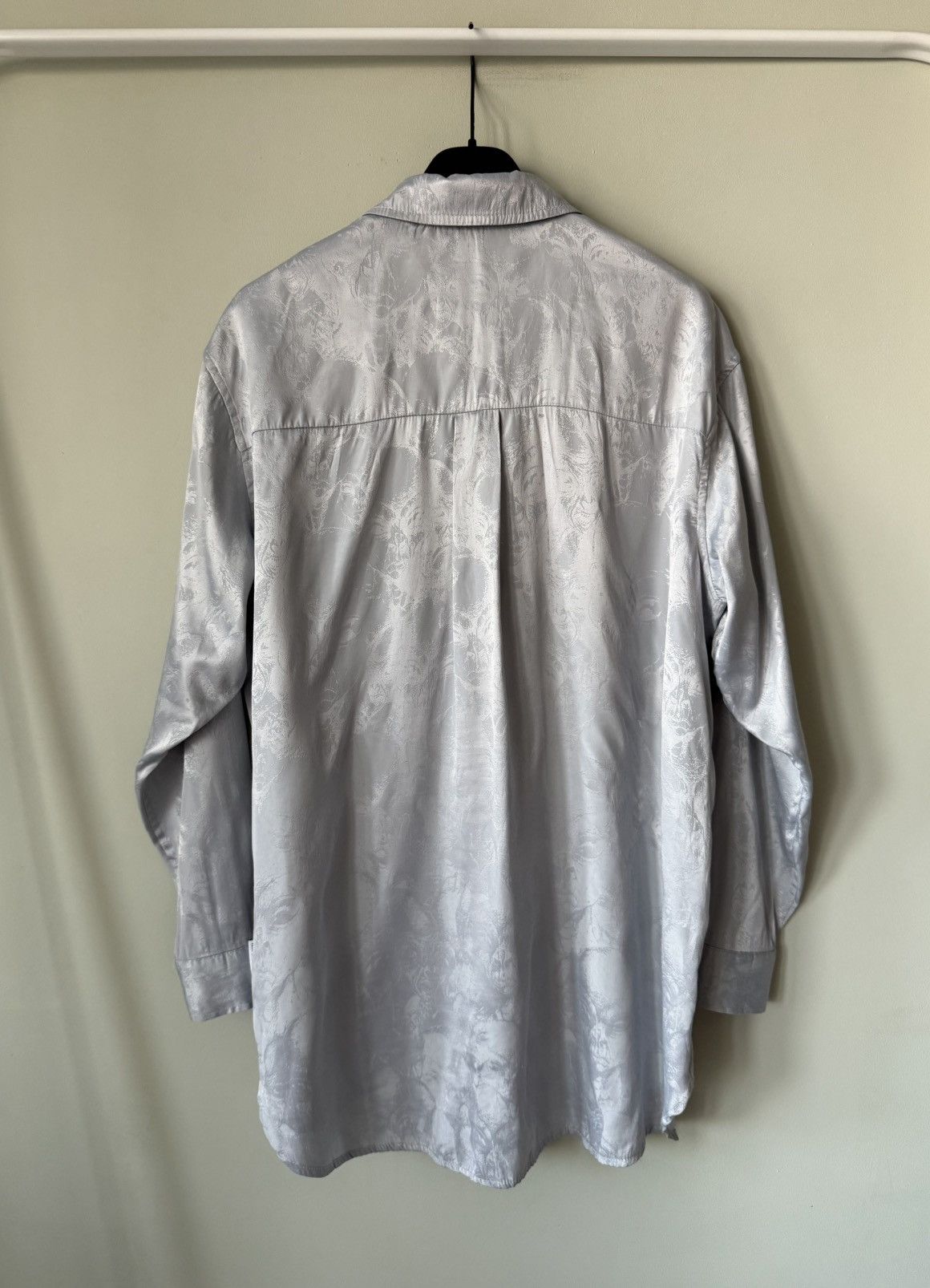 Han Kjobenhavn HAN KJOBENHAVN Alien-print Satin Bowling ls oversized Shirt Size US S / EU 44-46 / 1 - 2 Thumbnail