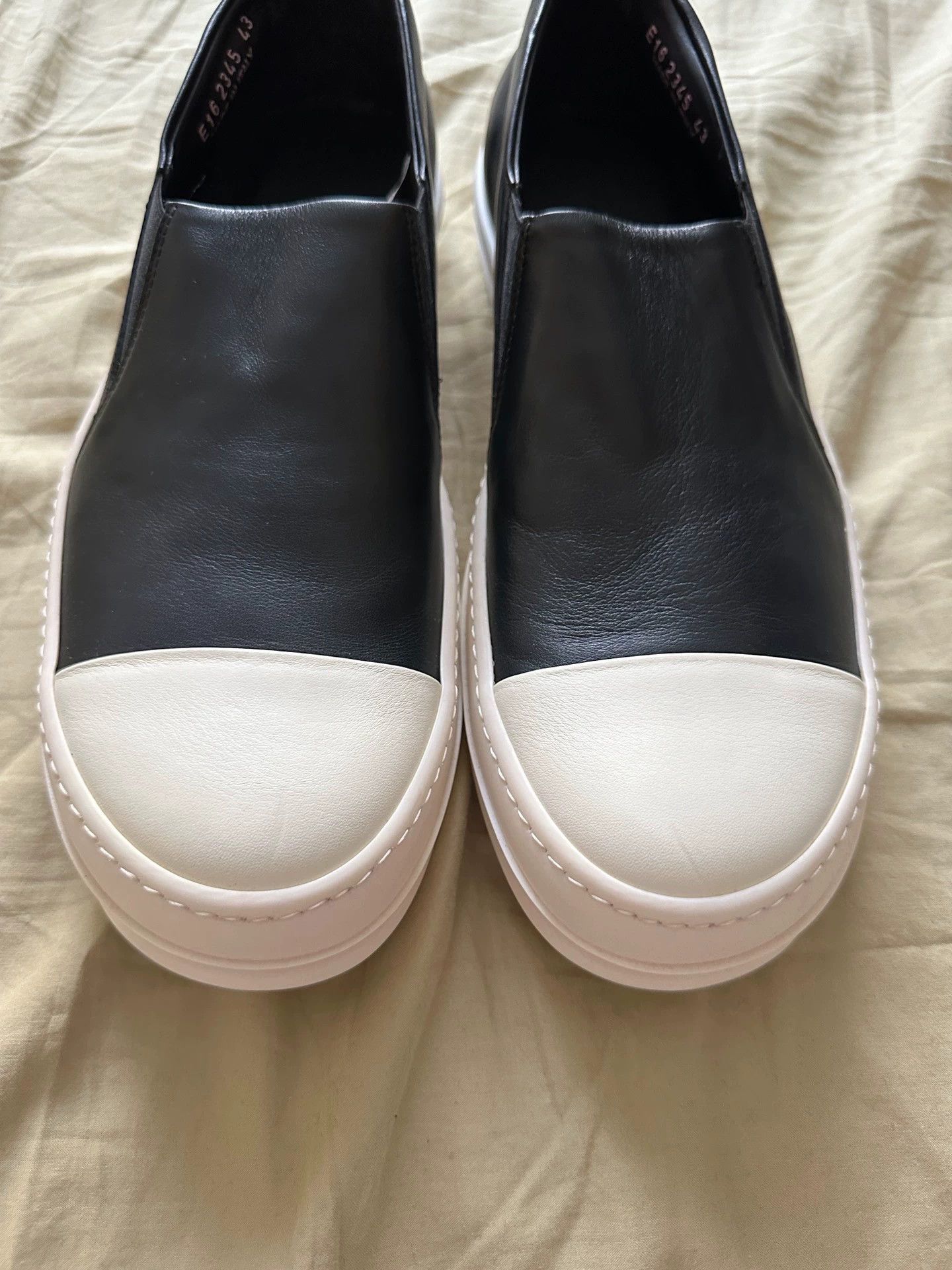 Rick Owens Rick Owens Slip On Full Leather 43 Black Size US 10 / EU 43 - 6 Thumbnail