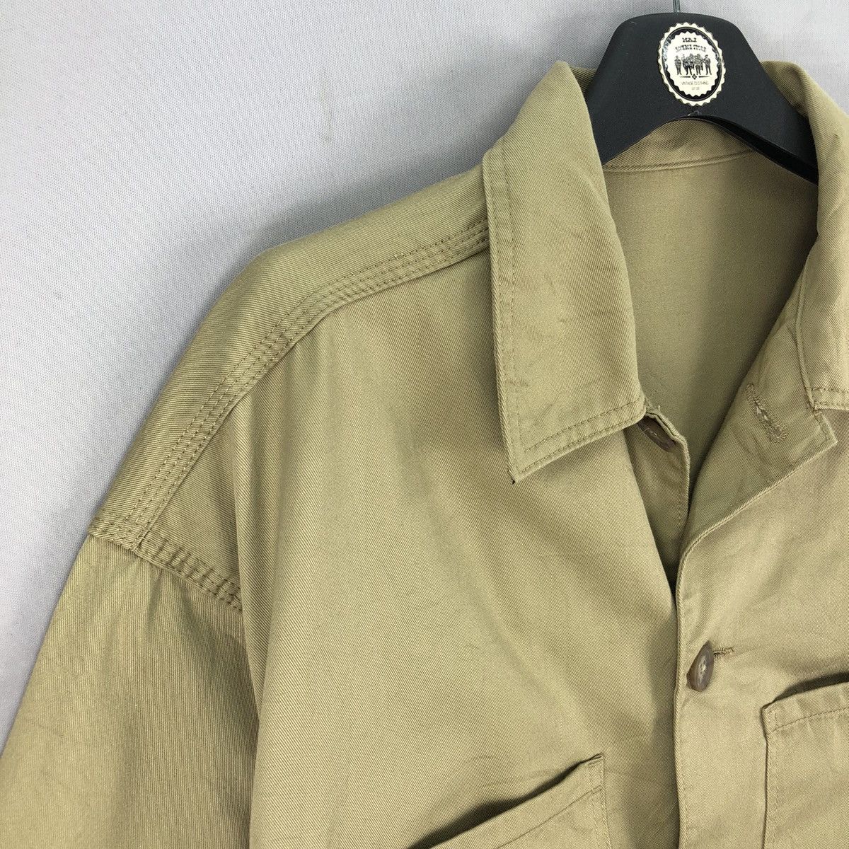 GU Relaxing Jacket Double Pocket Button Up by GU Japan Size US M / EU 48-50 / 2 - 2 Thumbnail