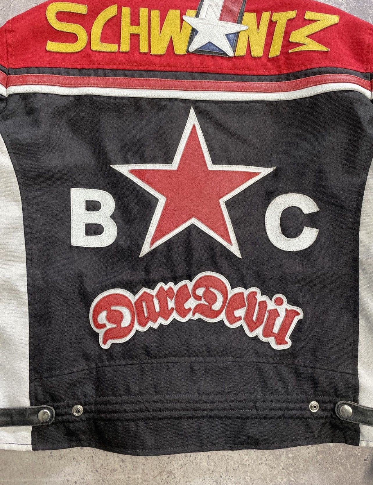 Racer Worldwide Harrison "Dark Devil" Racing Jacket - Nylon & Leather Hybrid Size US L / EU 52-54 / 3 - 19 Thumbnail