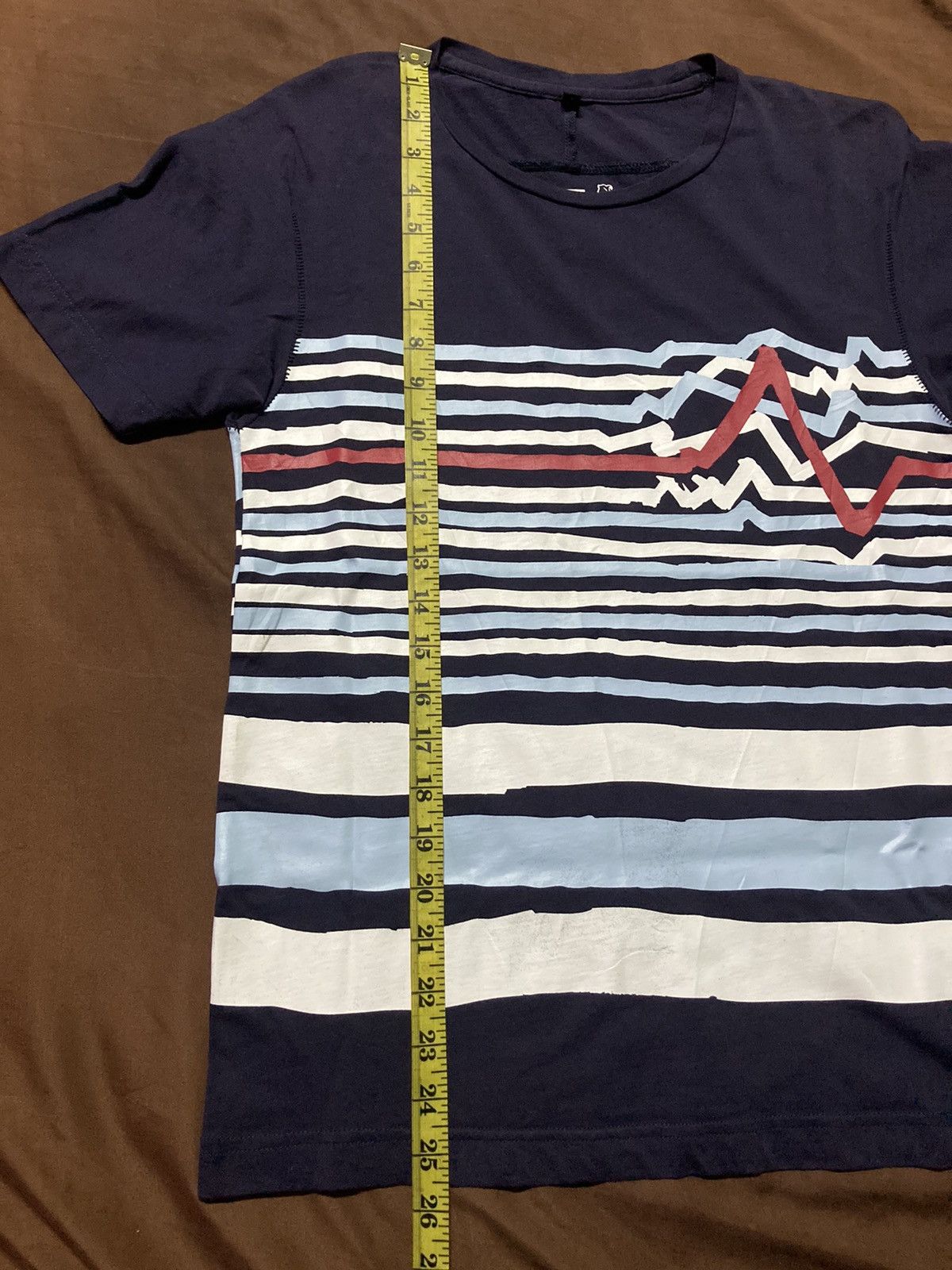 Designer × Marithe + Francois Girbaud Marithe Francois Girbaud Stripe Abstract Tee Size US S / EU 44-46 / 1 - 8 Thumbnail