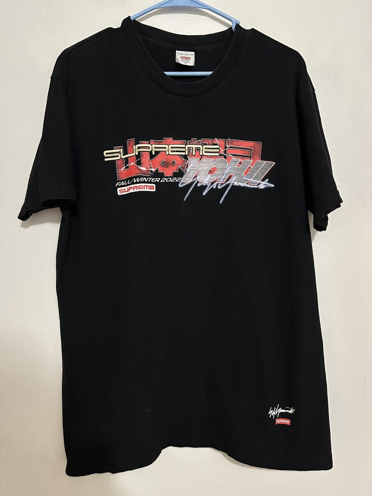 ●【新品】Supreme/Yohji YamamotoTEKKEN 鉄拳Tシャツ SUPREME x YOHJI YAMAMOTO x TEKKEN Tee Shirt - Black XL - T
