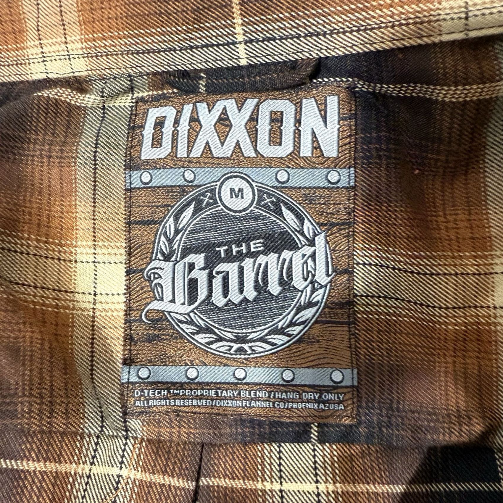 Vintage Dixxon Shirt Womens M Brown Black Plaid Button Snap The Barrel Flannel Casual Casual Shirt Womens M Brown Black Plaid Button Snap The Barrel Flannel Size M / US 6-8 / IT 42-44 - 5 Thumbnail