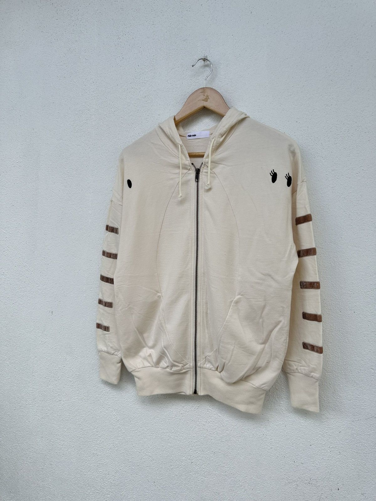 Issey Miyake × Japanese Brand × Ne-Net Ne-Net Cat Zipper Hoodie Size US L / EU 52-54 / 3 - 2 Thumbnail