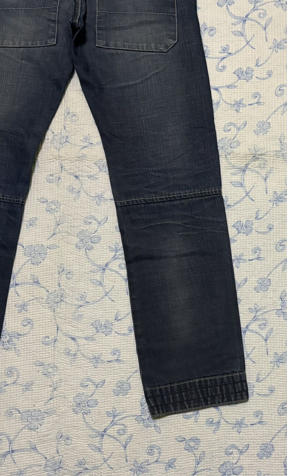 Vintage S19 Streetwear Jeans Distressed Denim Size US 32 / EU 48 - 14 Thumbnail