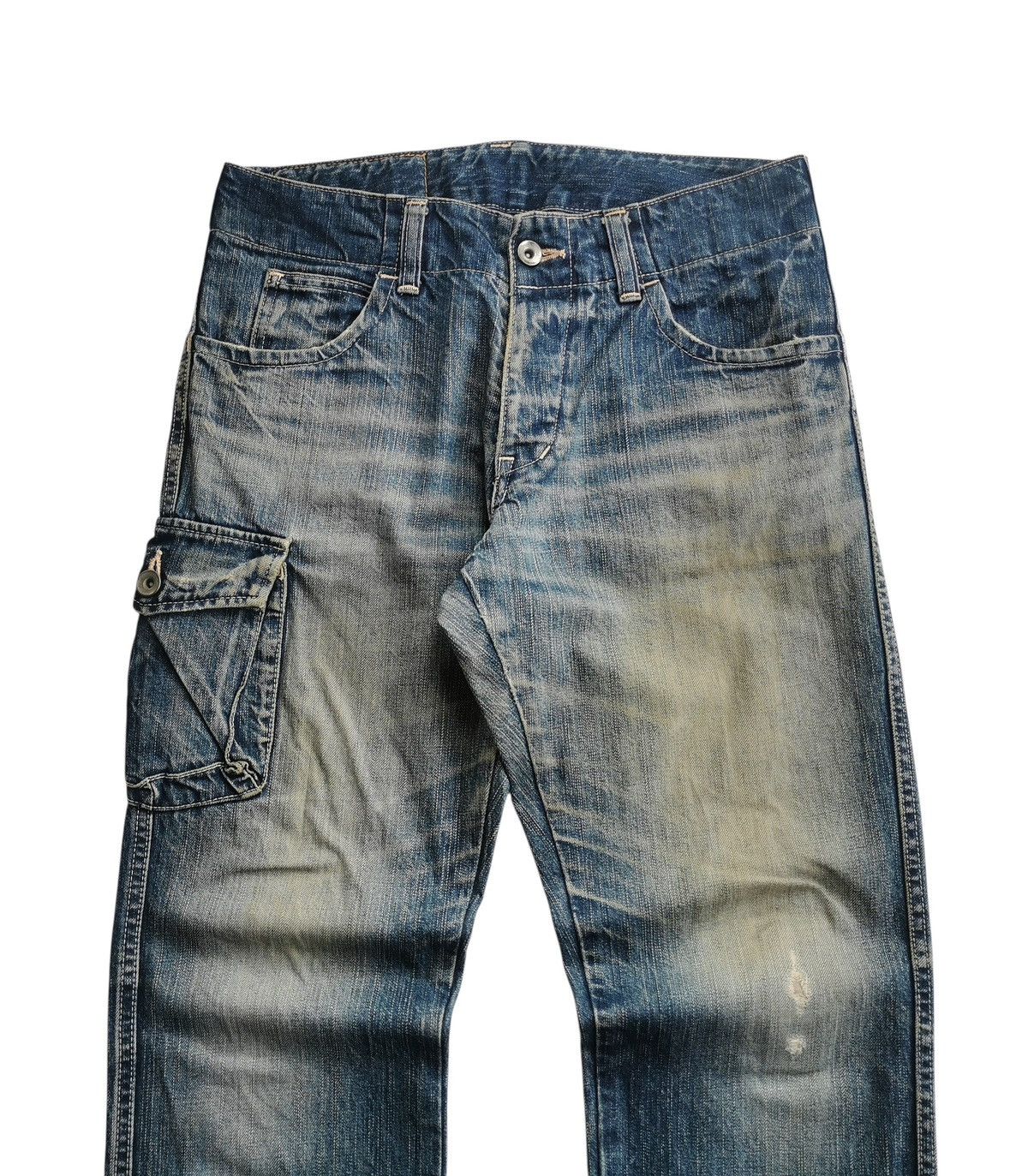 Johnbull Johnbull Distressed Faded Japanese Denim Size US 30 / EU 46 - 7 Thumbnail
