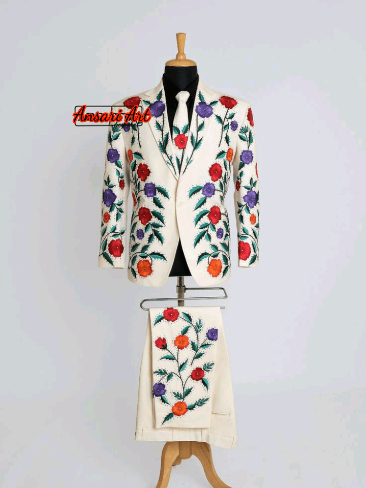 Designer Men 2Pc Western Wedding Cocktail Prom Outfits Size 42L - 1 Thumbnail