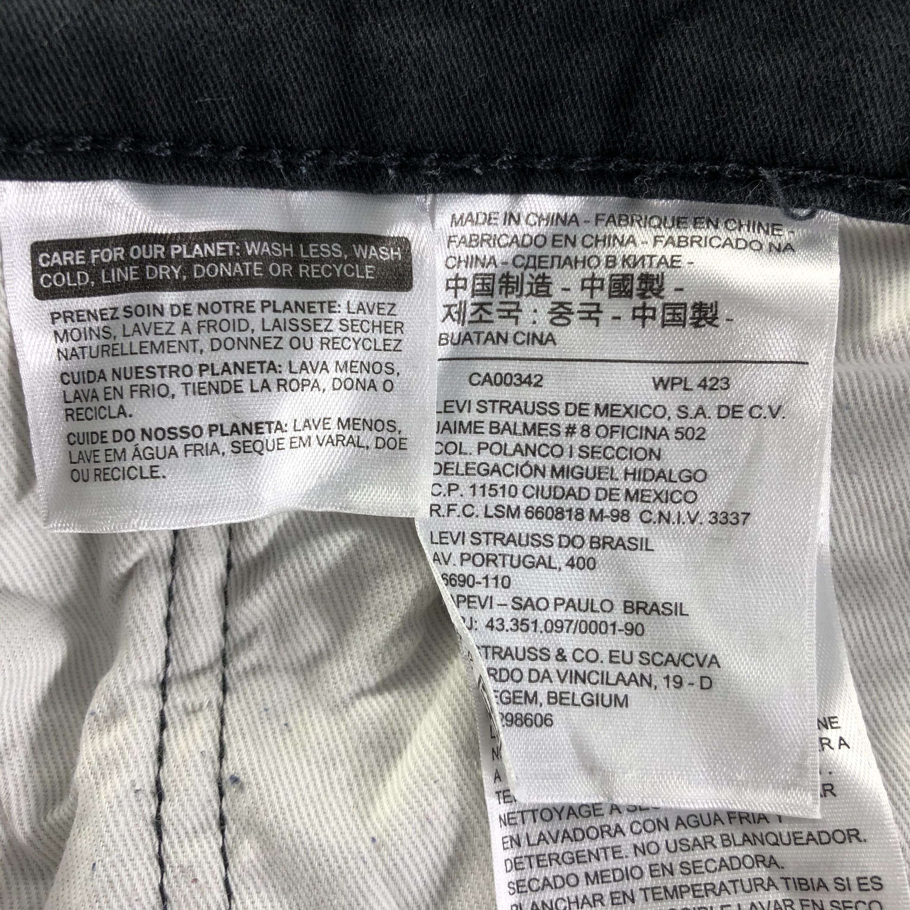Levi's Vintage Levis 511 Jeans-J3037 Size US 36 / EU 52 - 10 Thumbnail