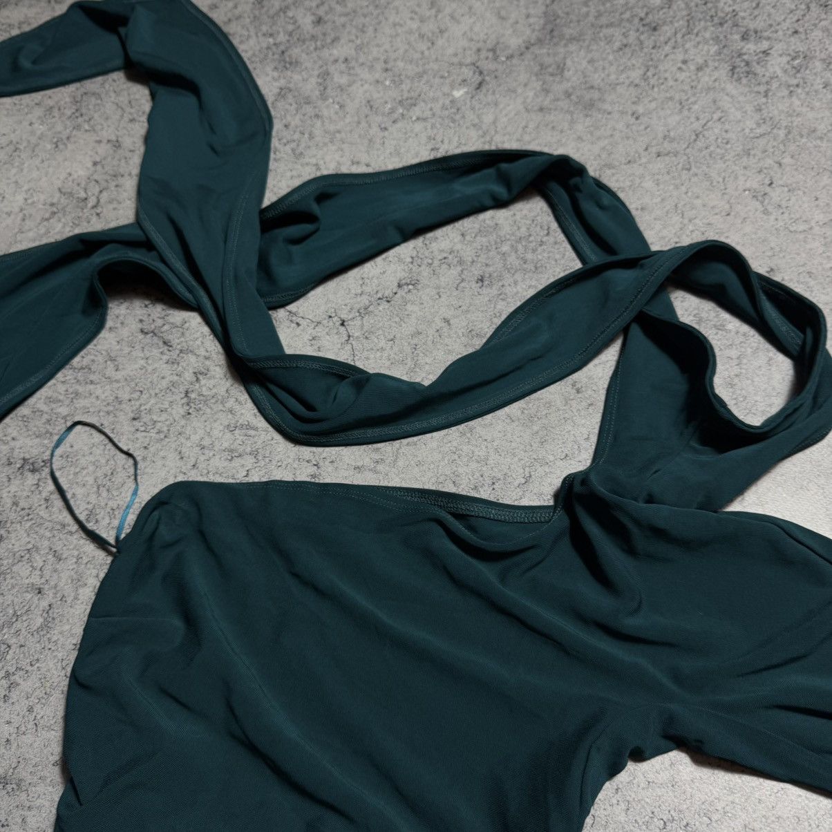 H&M × Mugler Rare Mugler X H&M Knot Detail One Shoulder Dress Size XS / US 0-2 / IT 36-38 - 5 Thumbnail