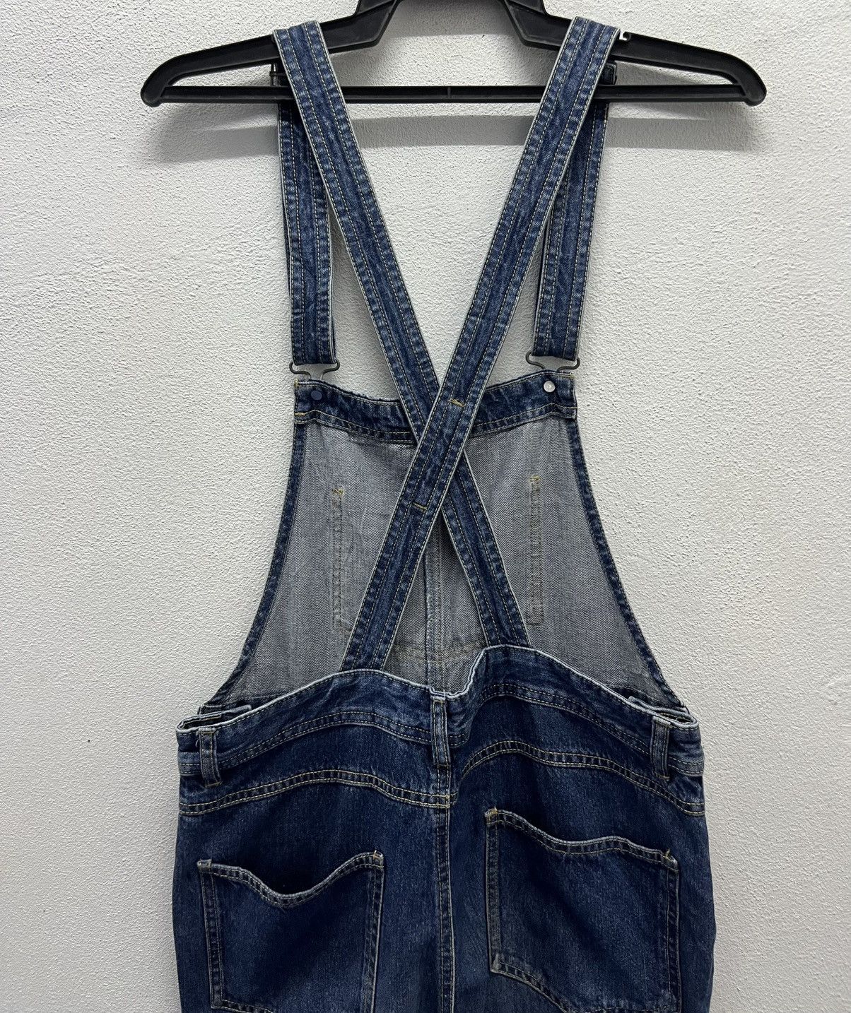 Japanese Brand × Vintage Vintage Y2K style COLZA Medium Denim Overalls Size US 34 / EU 50 - 4 Thumbnail