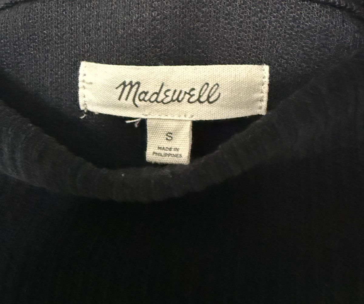 Madewell Madewell Striped Jacquard Funnel Neck Ribbed Top Size S / US 4 / IT 40 - 4 Thumbnail