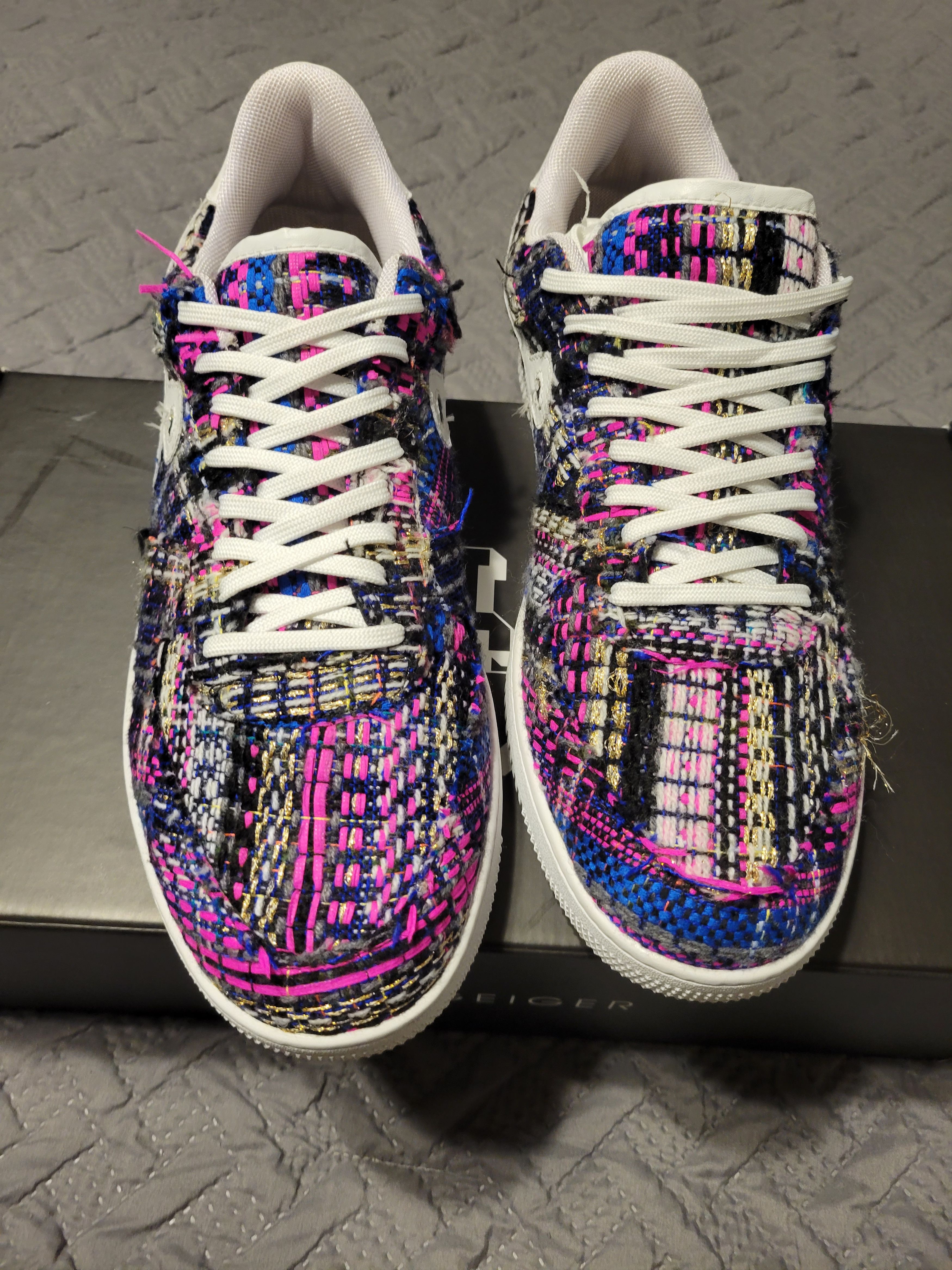 John Geiger Unreleased Tweed GF-01's Size US 13 / EU 46 - 3 Thumbnail