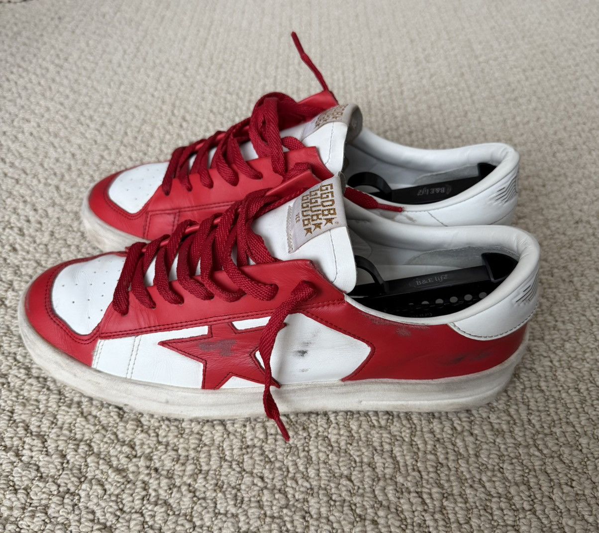 Golden Goose Golden Goose Stardan Red Size US 10 / EU 43 - 2 Thumbnail