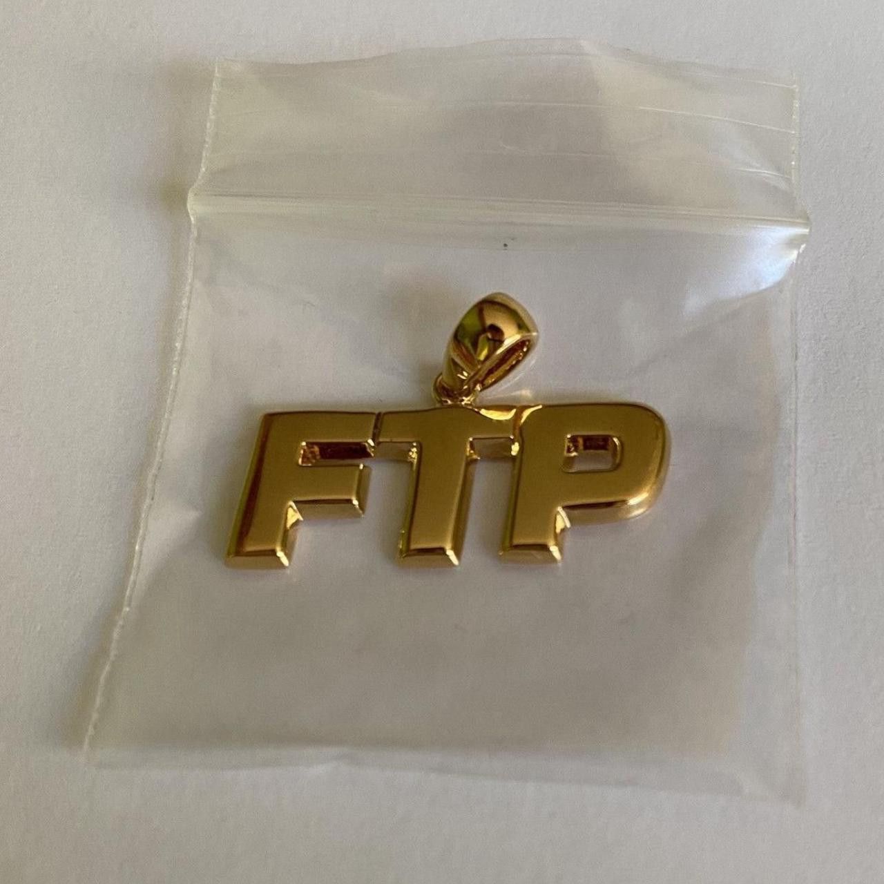 Fuck The Population Ftp Gold Plated Micro Logo Chain Size ONE SIZE - 4 Thumbnail