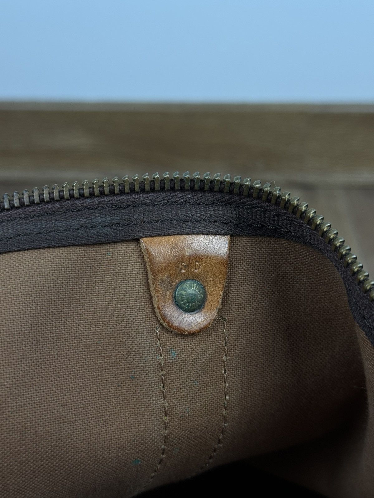 Genuine Leather × Louis Vuitton × Vintage Luxury travel bag Louis Vuitton Keepall 50 original item Size ONE SIZE - 8 Thumbnail