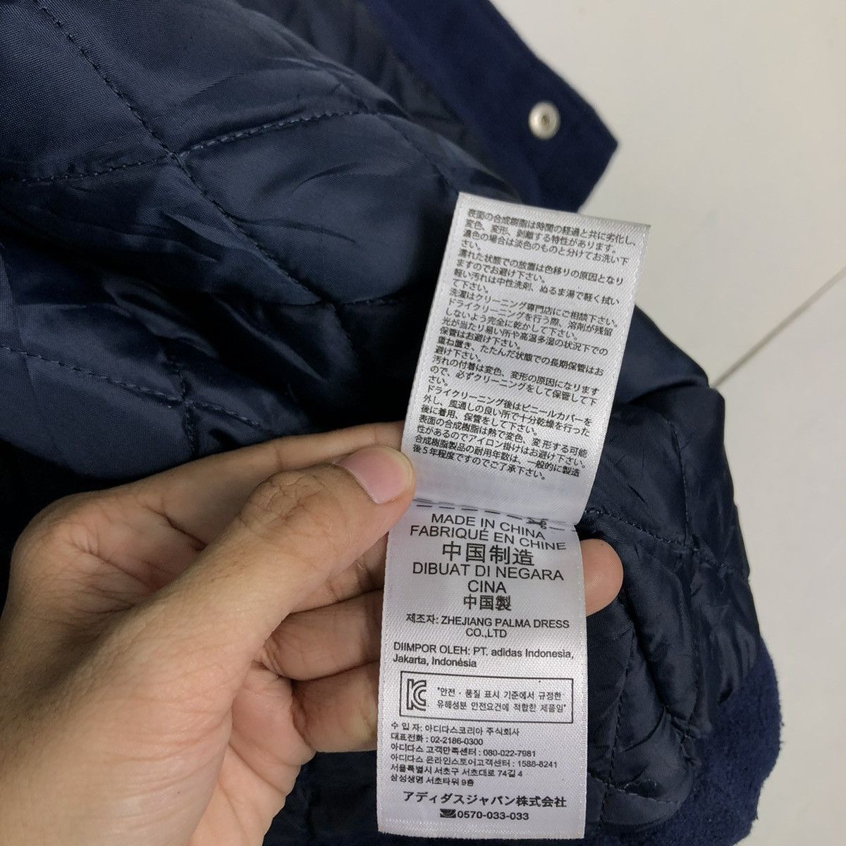 Adidas 🔥VINTAGE VARSITY JACKET ADIDAS BIG LOGO FULL PRINT Size US M / EU 48-50 / 2 - 23 Thumbnail