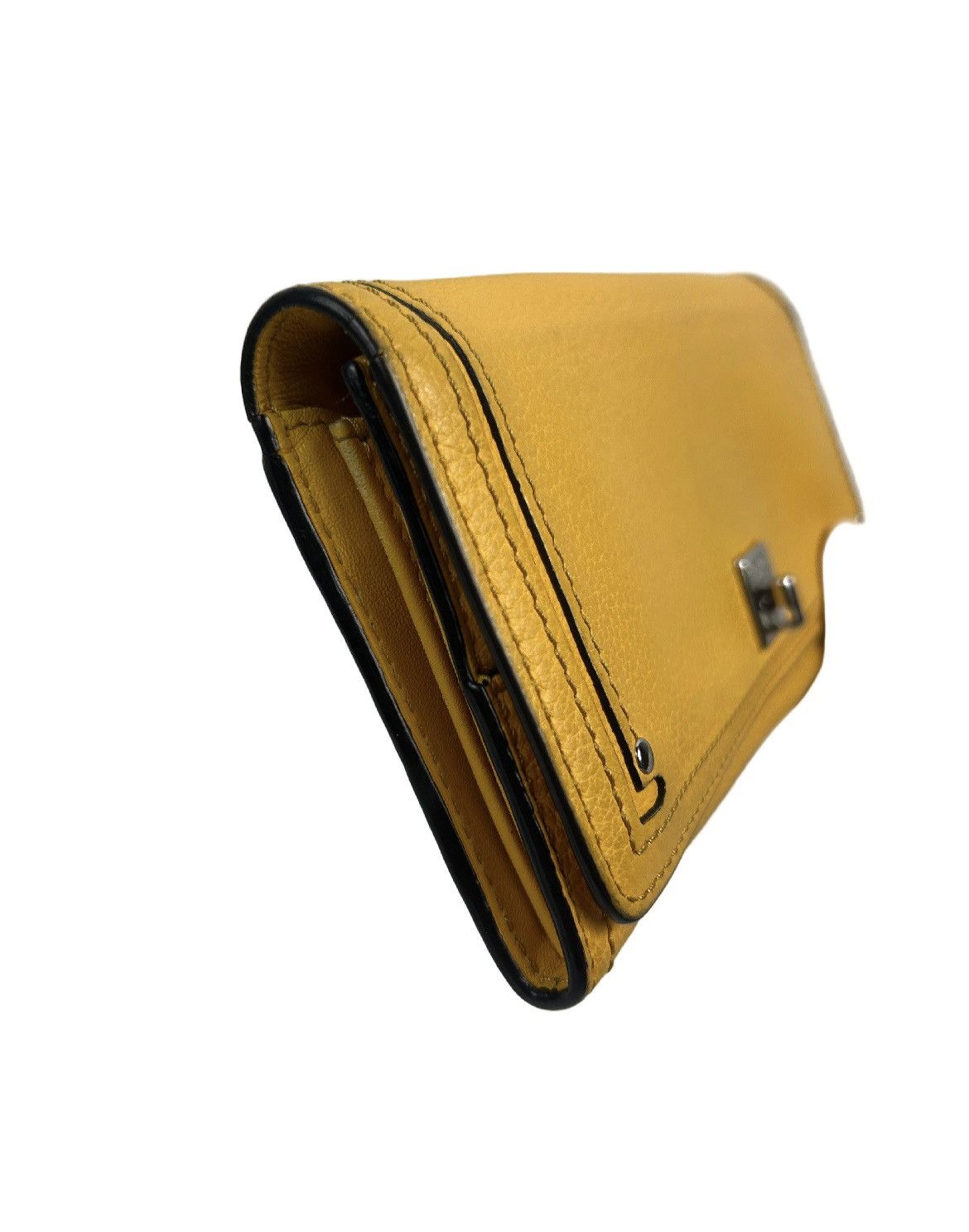 Celine Celine Lemon Flap Long Wallet Size ONE SIZE - 4 Thumbnail