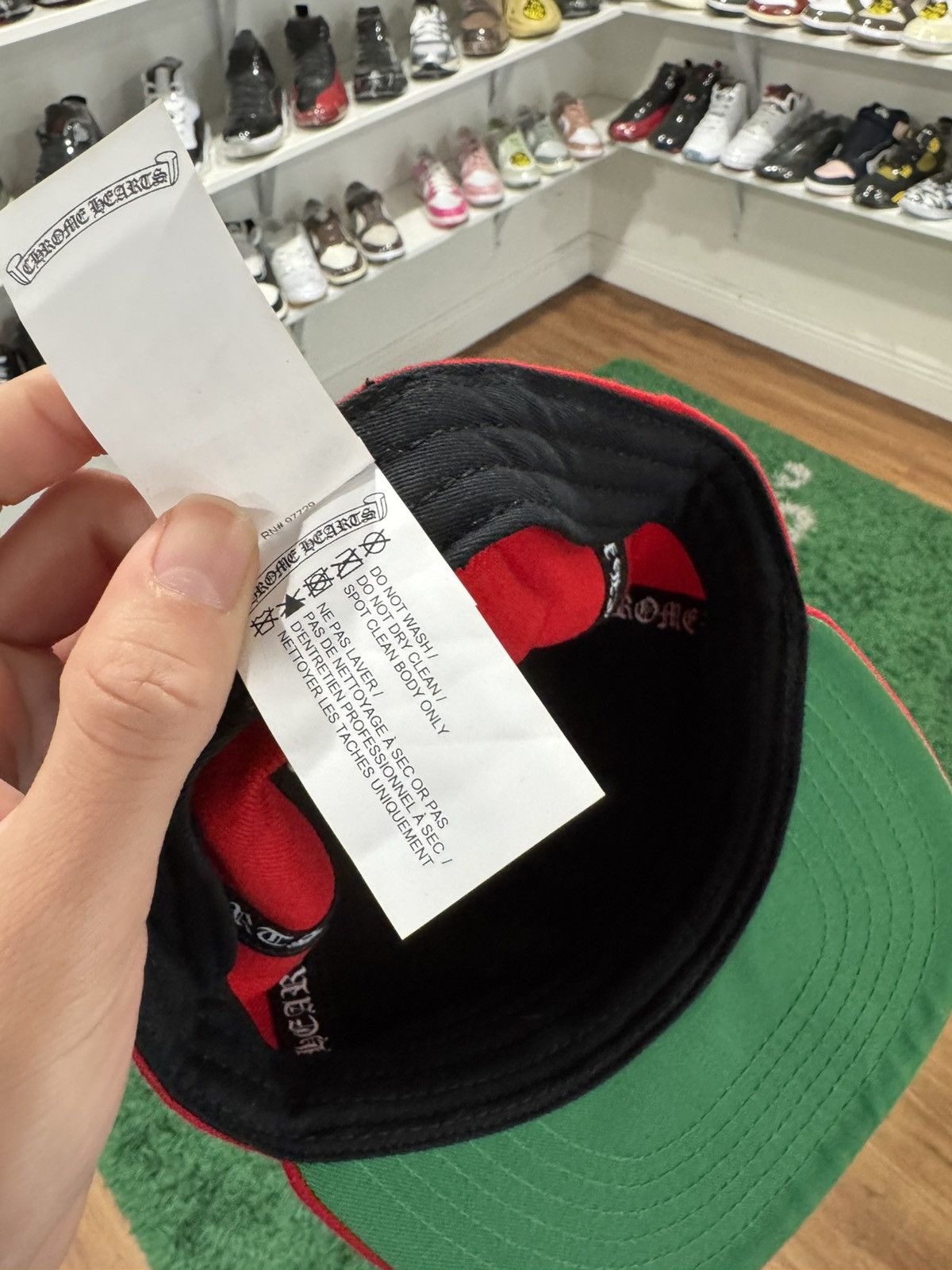 Chrome Hearts Chrome Hearts Love You Fitted Cap Size: 7 1/4 Size ONE SIZE - 7 Thumbnail