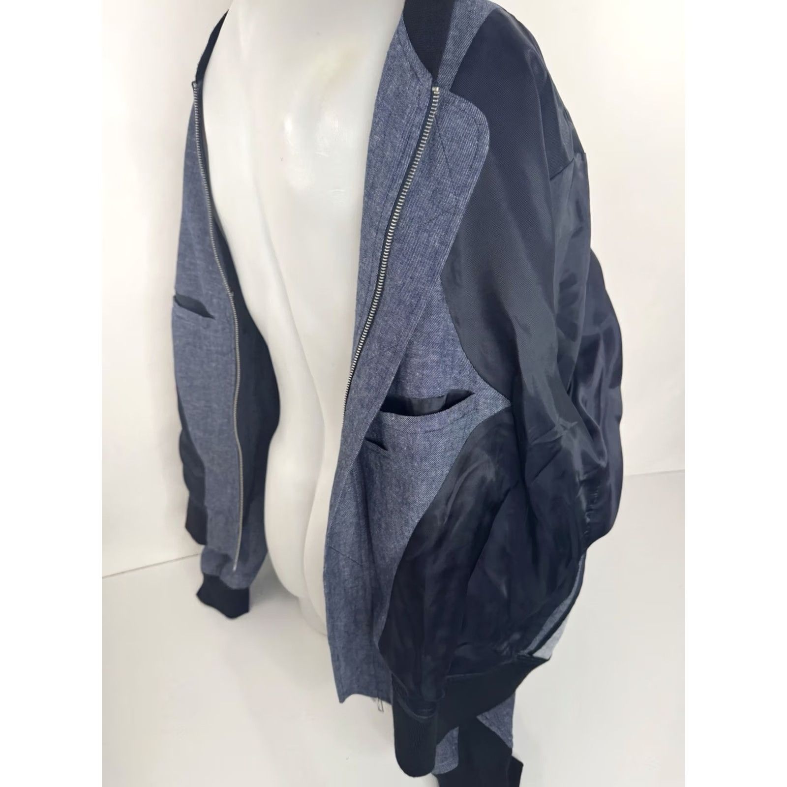 7 For All Mankind 7 FOR ALL MANKIND Mens XXL Bomber Full Zip Jacket Blue 2XL Regular Size 7 For All Mankind Jacket Bomber Full Zip Mens Brown? Size US XXL / EU 58 / 5 - 7 Thumbnail