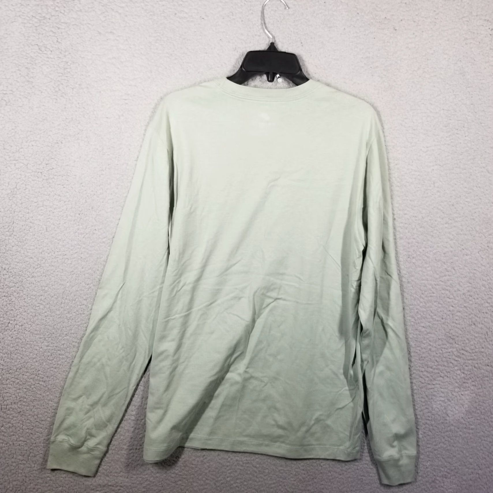 Nike Nike Men Sportswear T-Shirt Long Sleeve Crew Neck Green Medium All Seasons 활량 Size US M / EU 48-50 / 2 - 2 Thumbnail