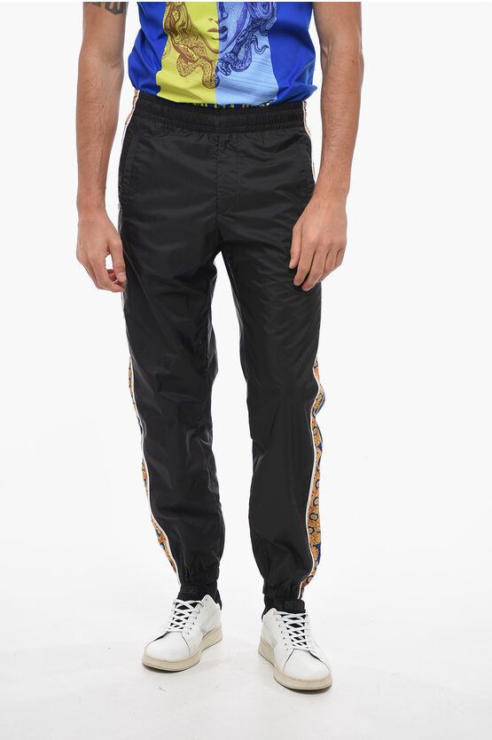 og1mm0524 Nylon Sweatpants in Black