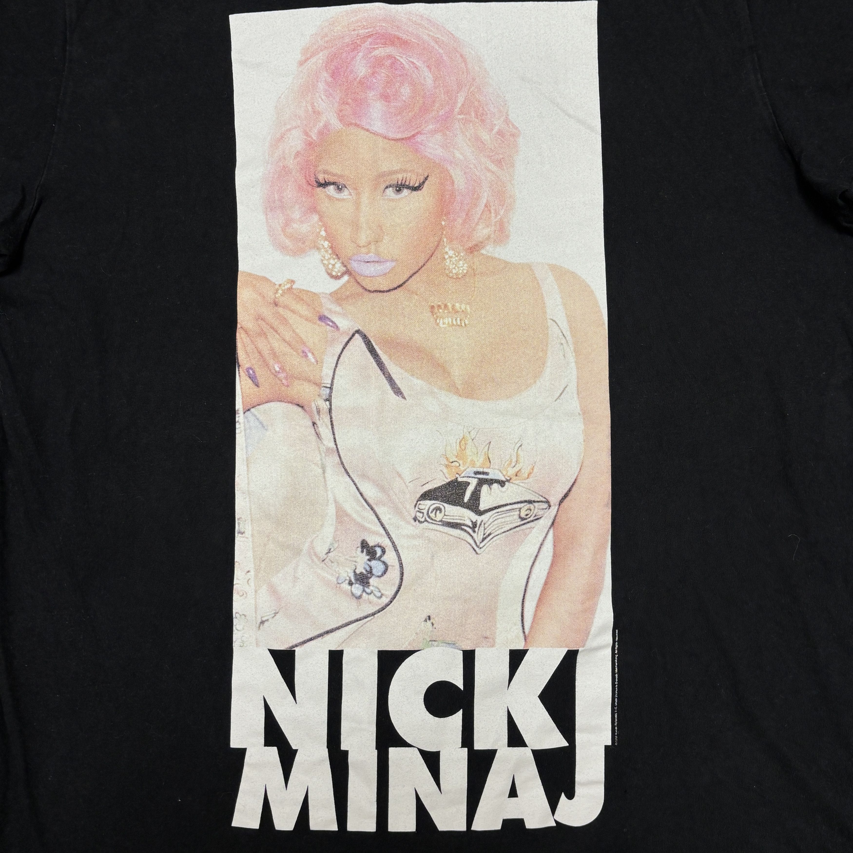 Band Tees × Divided × Rap Tees Nicki Minaj Shirt Hip Hop Rap Tee Lady Gaga Rihanna Size US L / EU 52-54 / 3 - 3 Thumbnail